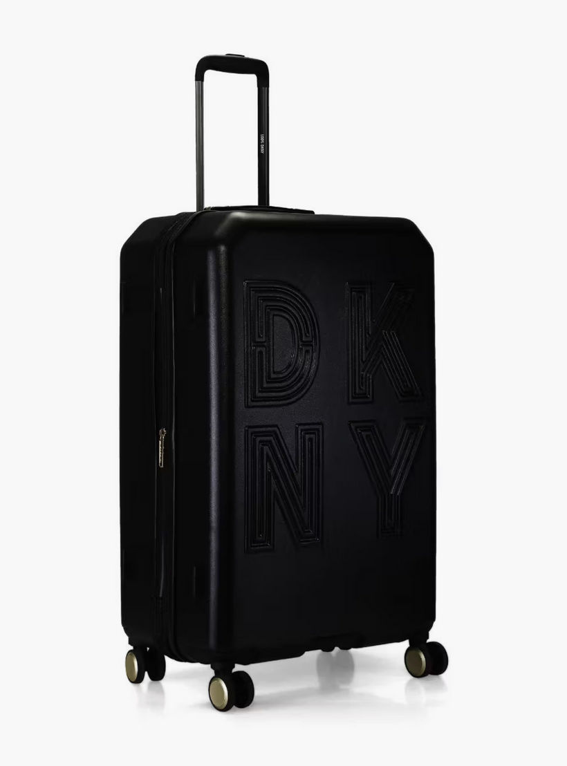 DKNY Textured Hardcase Luggage Trolley with Retractable Handle-travel-luggagesandbags-luggage-image-7