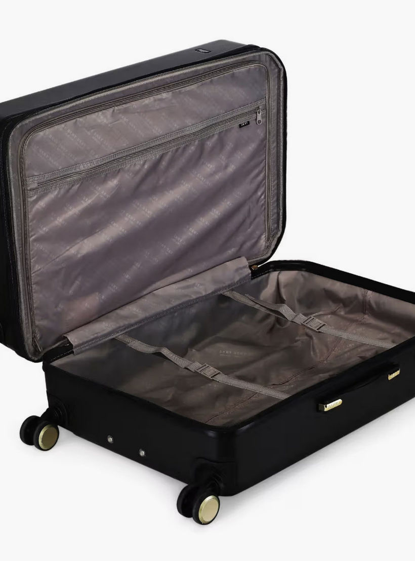 DKNY Textured Hardcase Luggage Trolley with Retractable Handle-travel-luggagesandbags-luggage-image-8