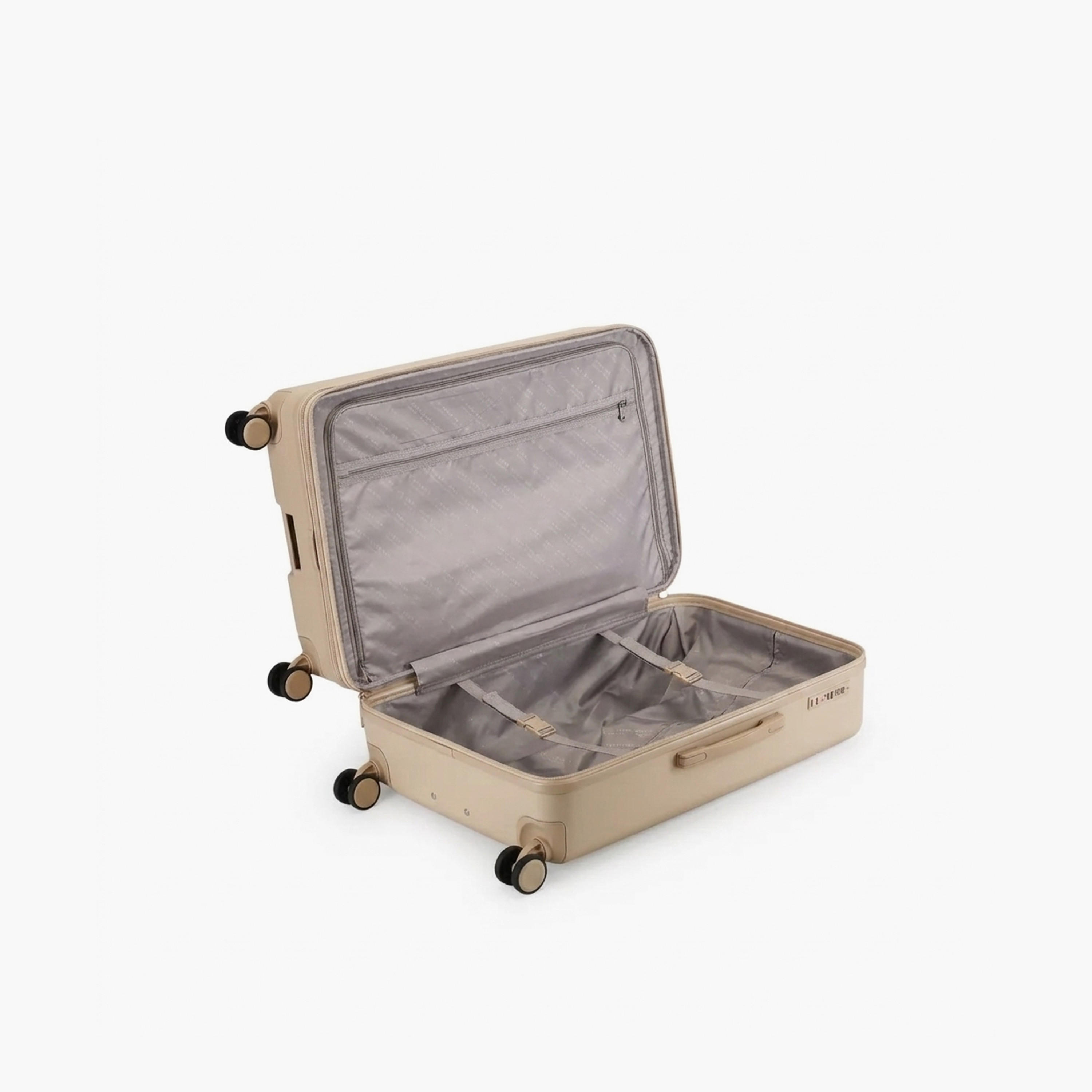 DKNY Textured Hardcase Luggage Trolley with Retractable Handle-travel-luggagesandbags-luggage-image-6