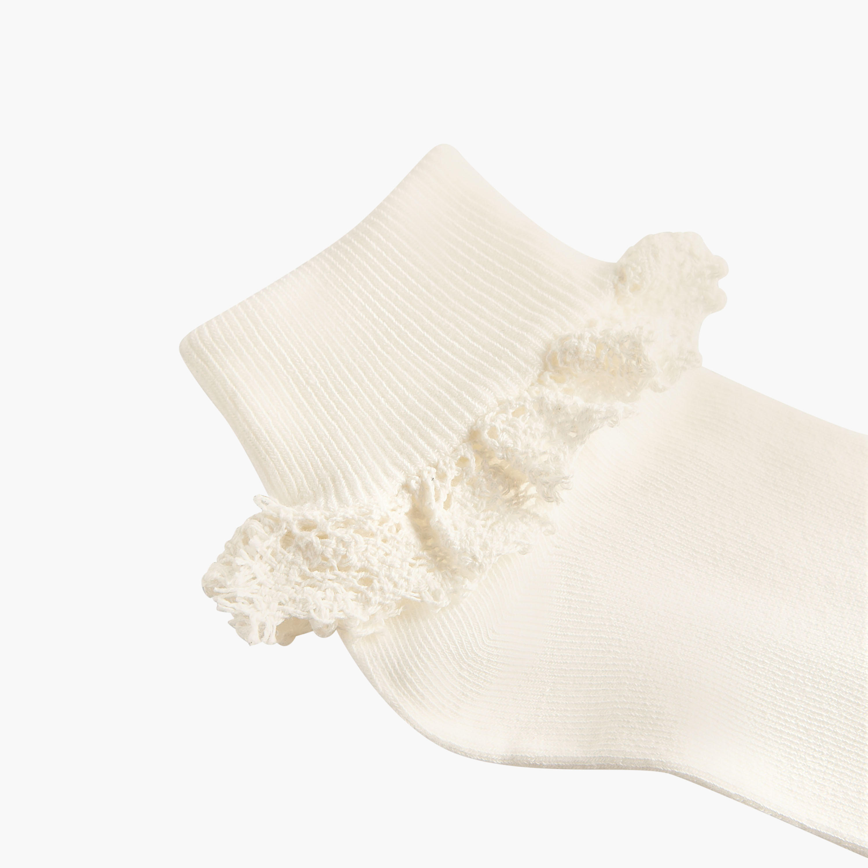 Pack of 3 Celeste Girls Socks with Frill Detail-girls-accessories-socks-image-3