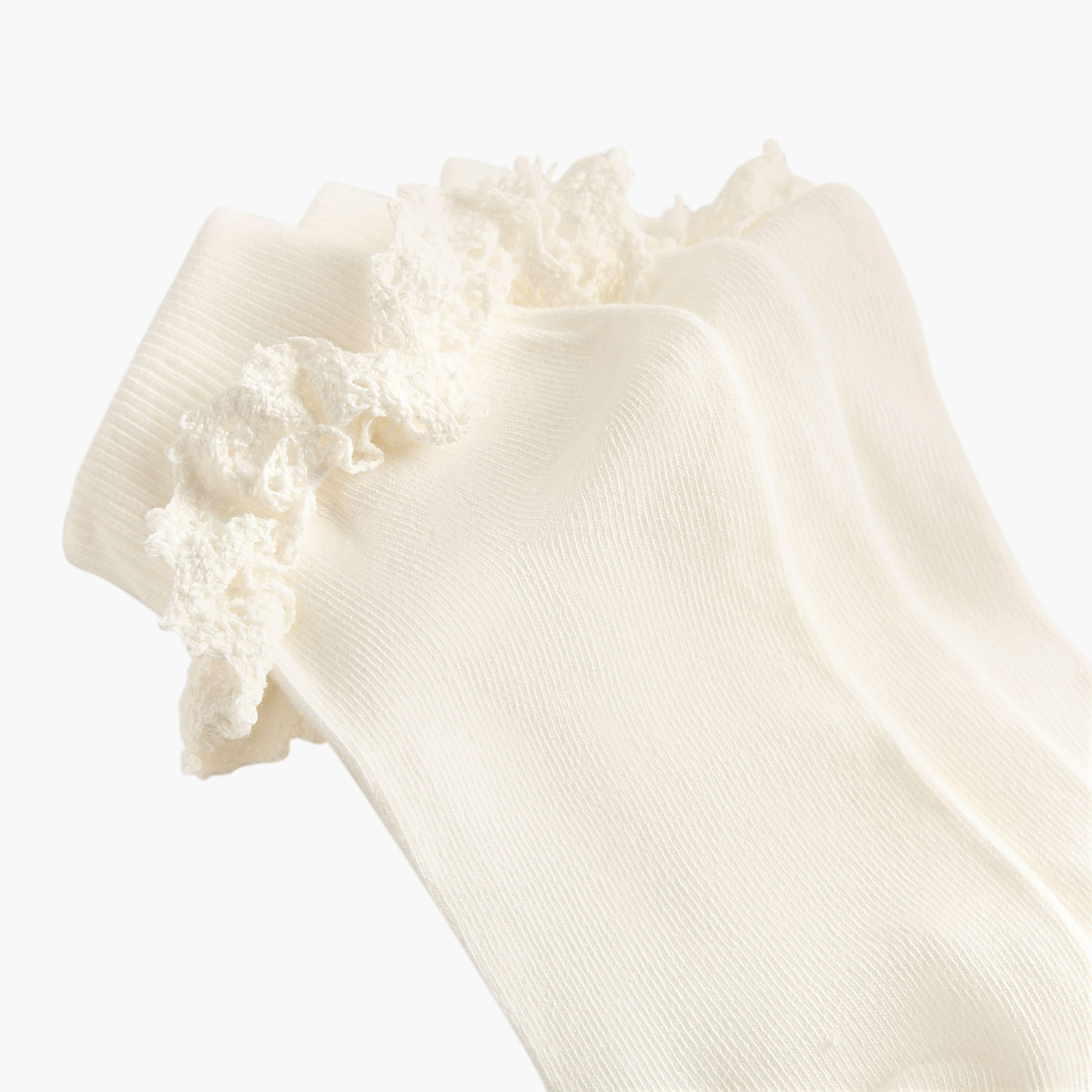 Pack of 3 Celeste Girls Socks with Frill Detail-girls-accessories-socks-image-5