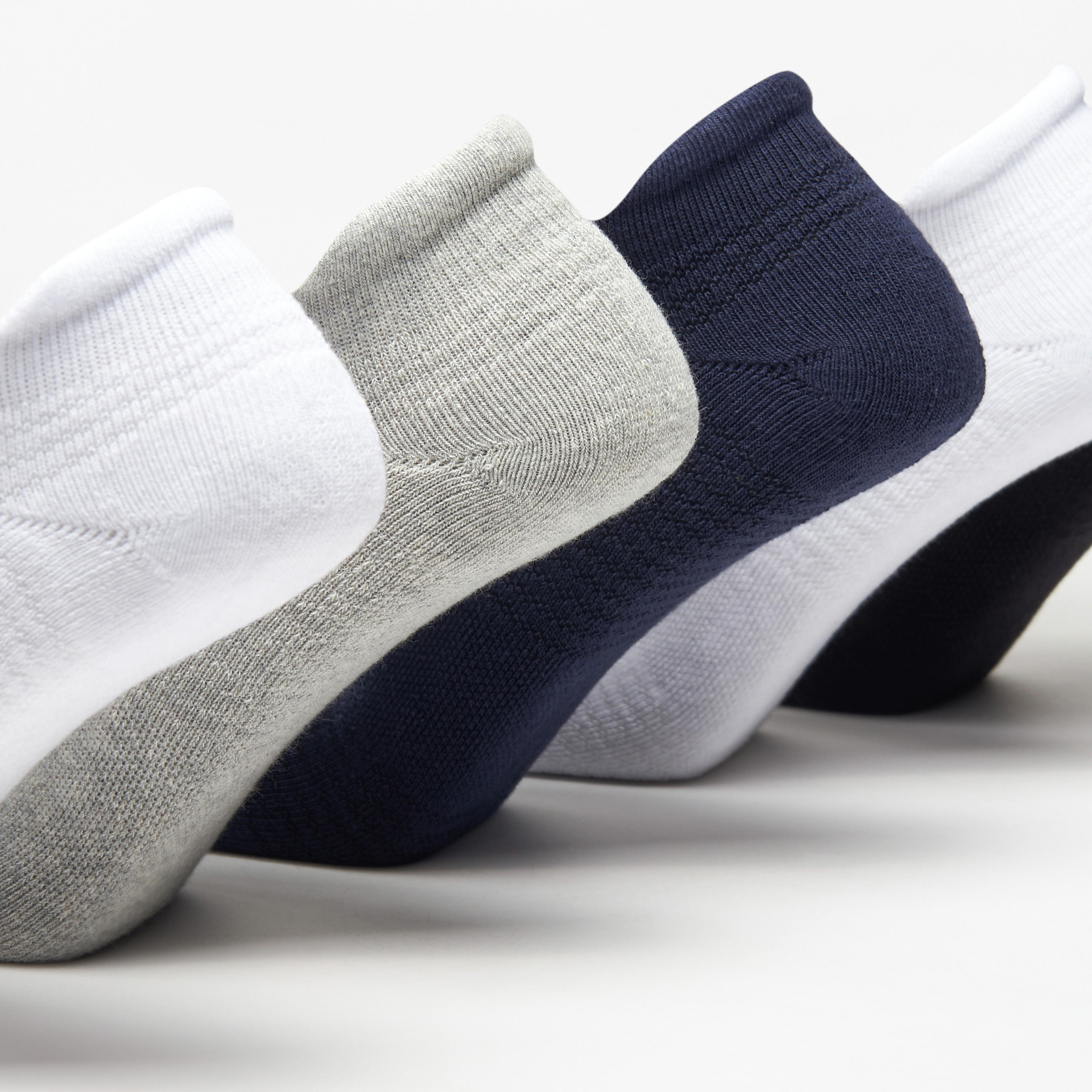 Kappa Logo Detail Ankle Length Cushioned Sports Socks - Set of 5-men-socks-image-4