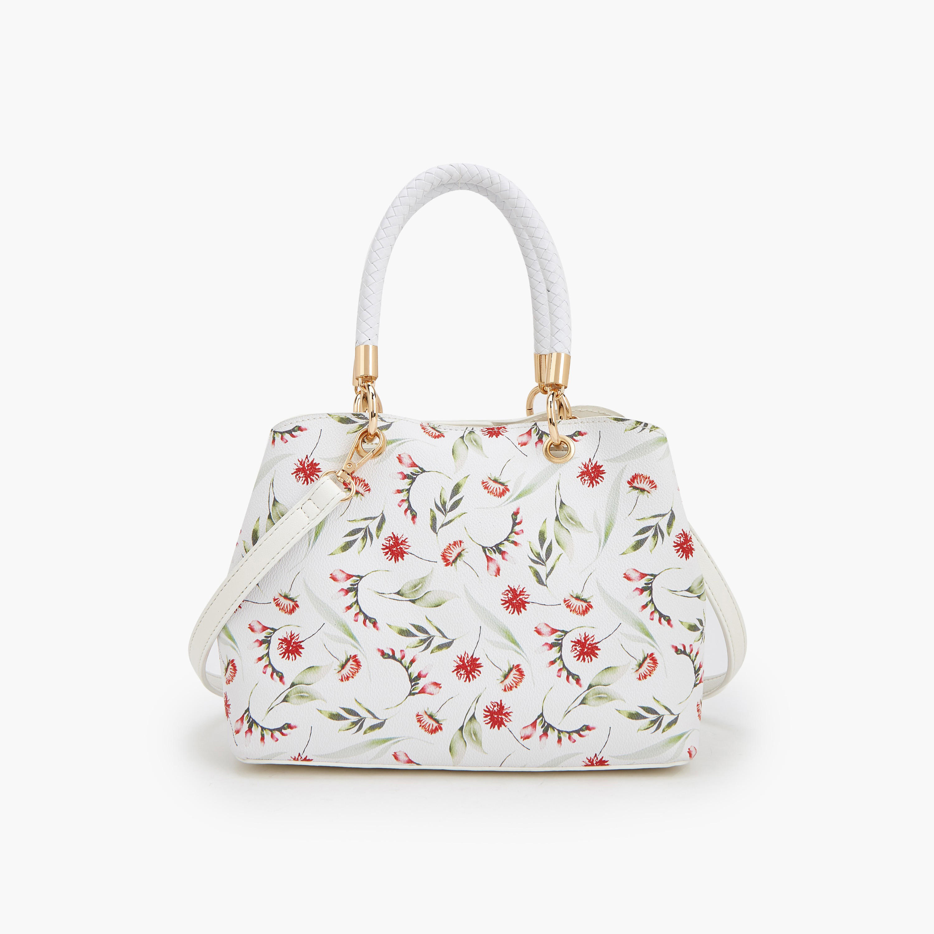 شنطة توت بطبعات زهرية ومقبض مزدوج من فلورا بيلا-women-bagsandwallets-handbags-image-6