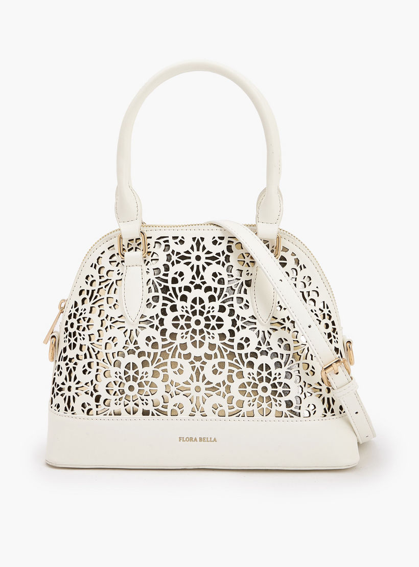 Flora Bella Cutout Detail Crossbody Bag with Detachable Shoulder Strap-women-bagsandwallets-handbags-image-1