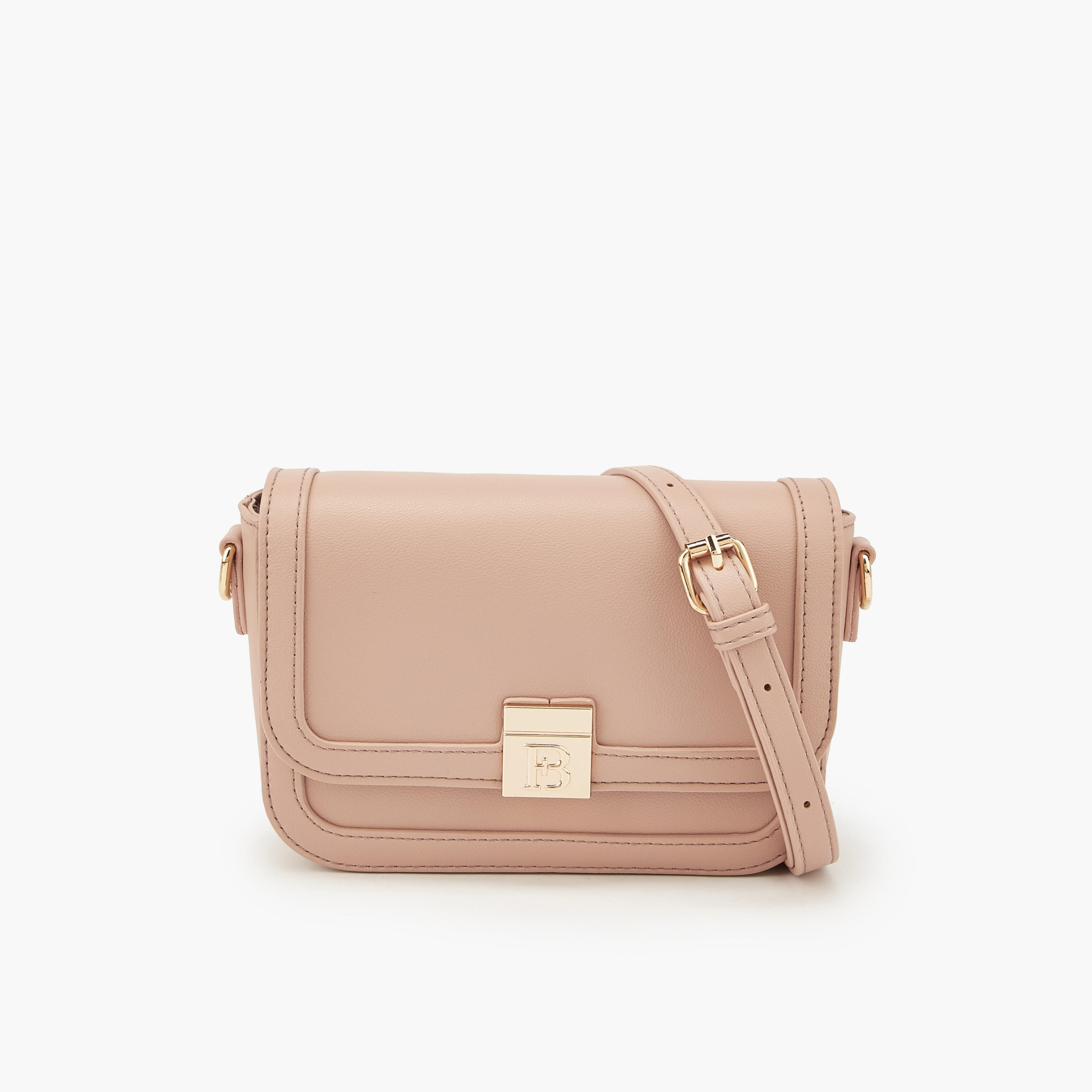 Flora Bella Solid Crossbody Bag with Detachable Strap-women-bagsandwallets-handbags-image-1