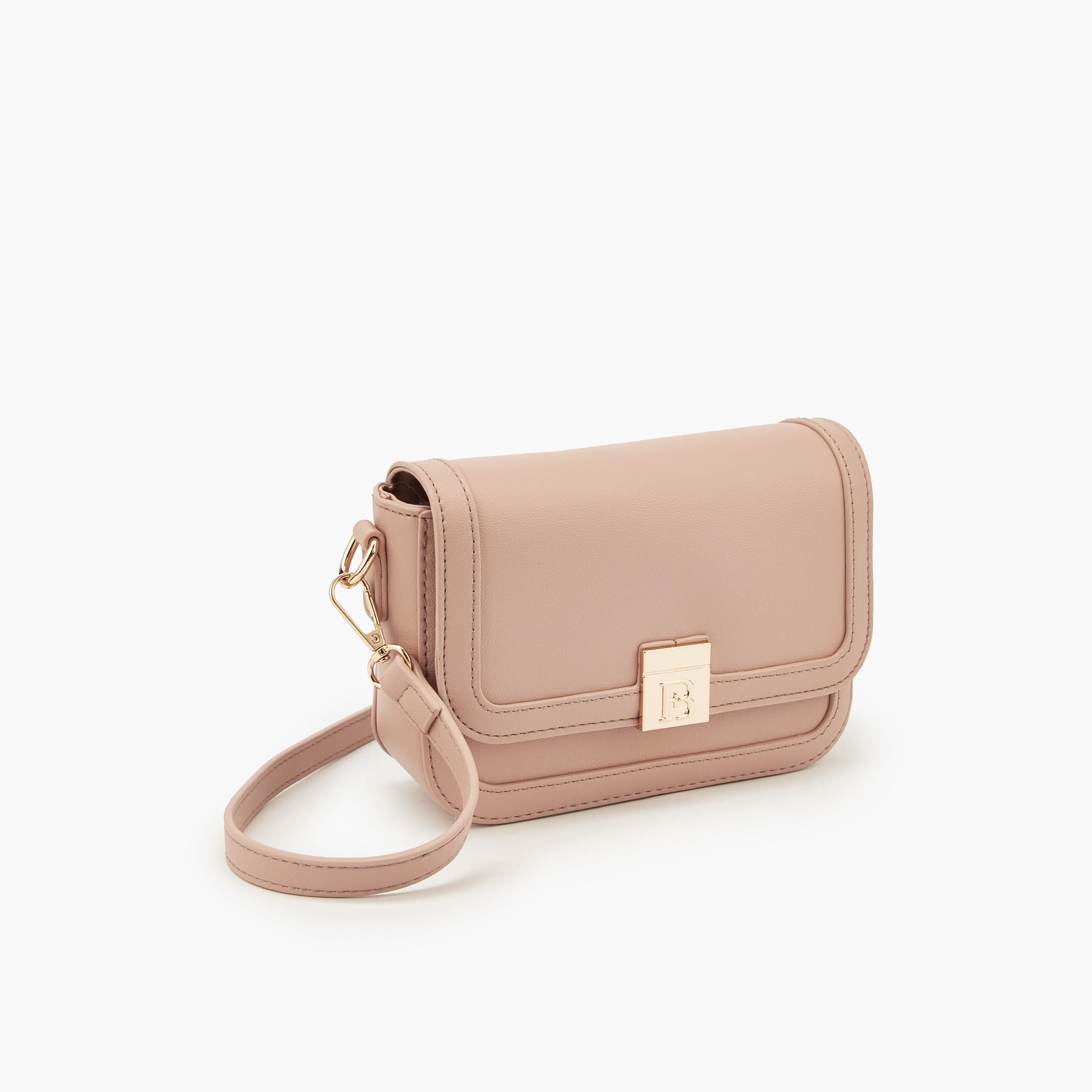 Flora Bella Solid Crossbody Bag with Detachable Strap-women-bagsandwallets-handbags-image-3