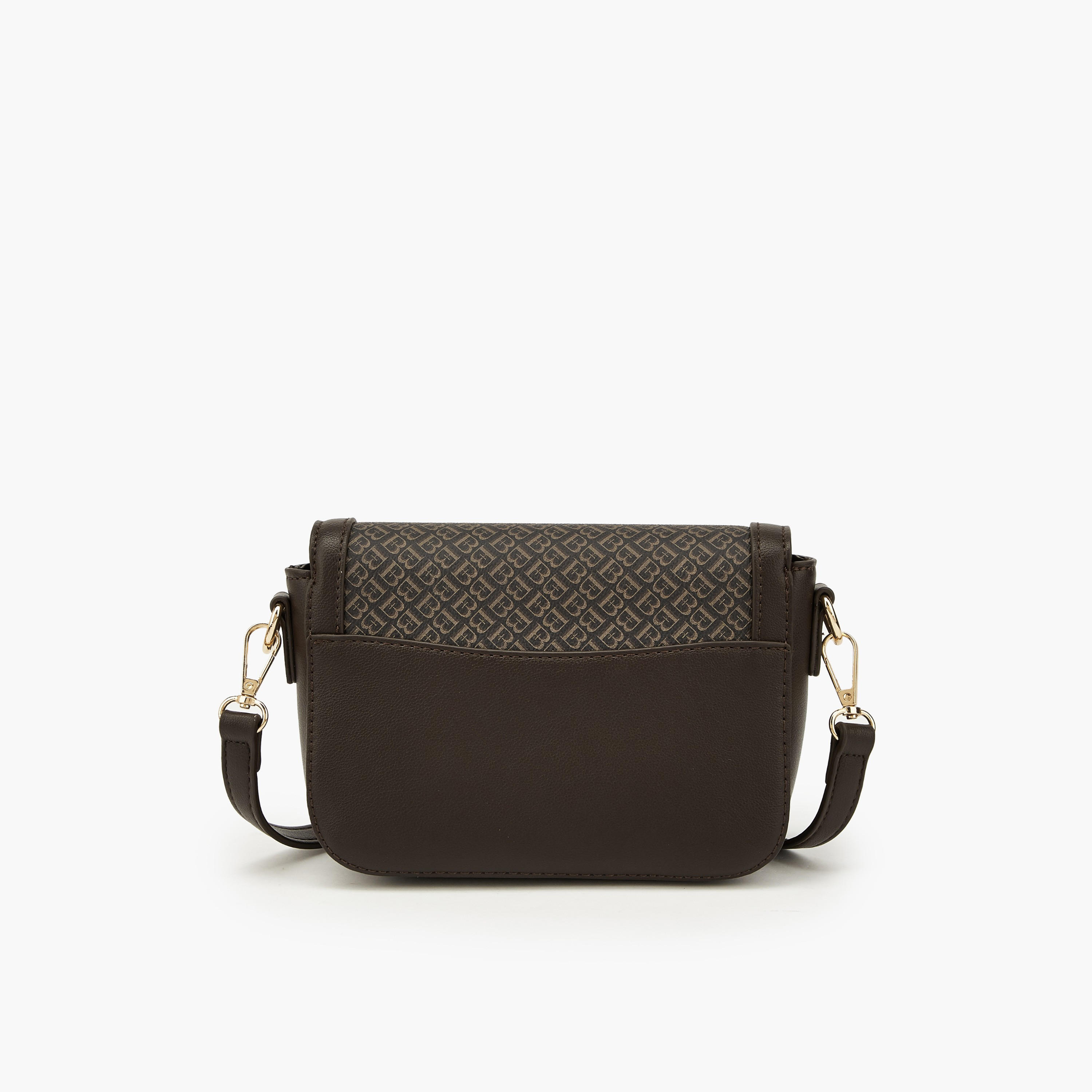 Flora Bella Monogram Print Crossbody Bag with Detachable Strap-women-bagsandwallets-handbags-image-4