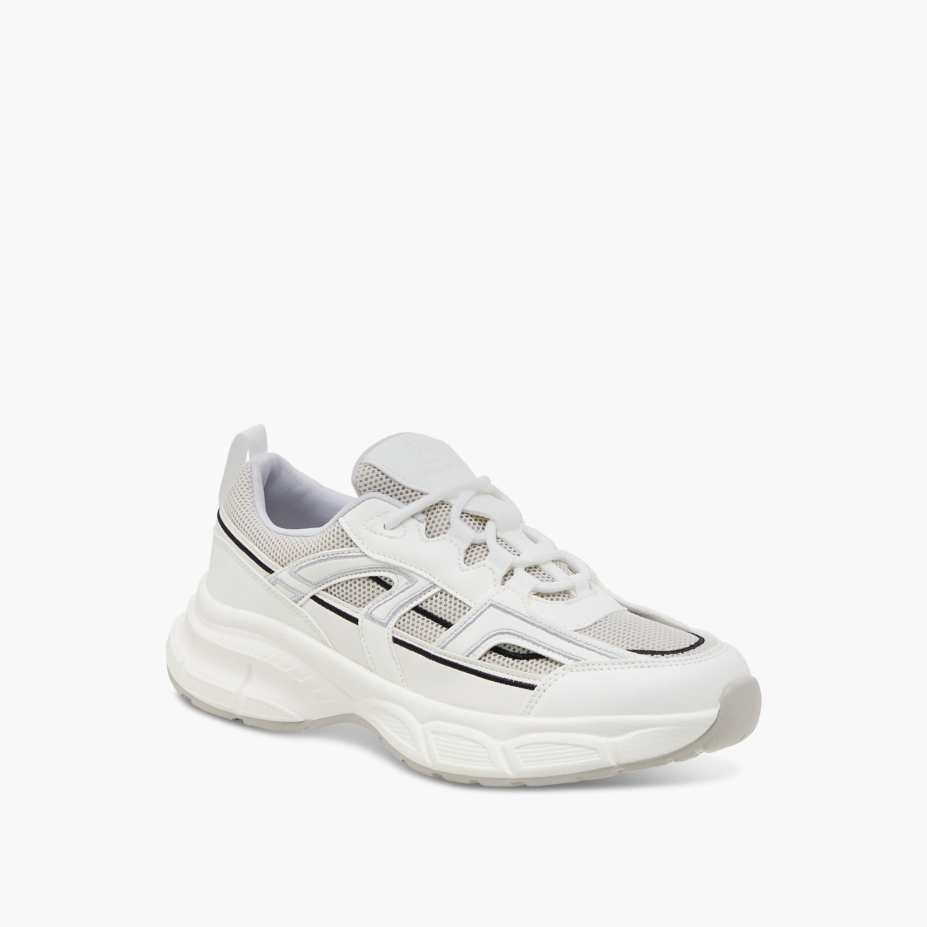 حذاء سنيكرز بألواح مع رباط إغلاق من فلورا بيلا-women-shoes-sneakers-image-2