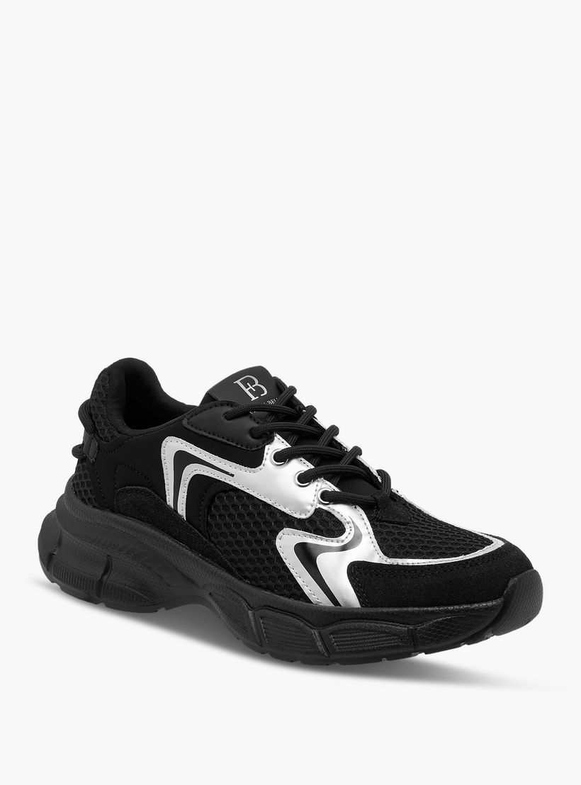 Flora Bella Panelled Lace-Up Sneakers-women-shoes-sneakers-image-2
