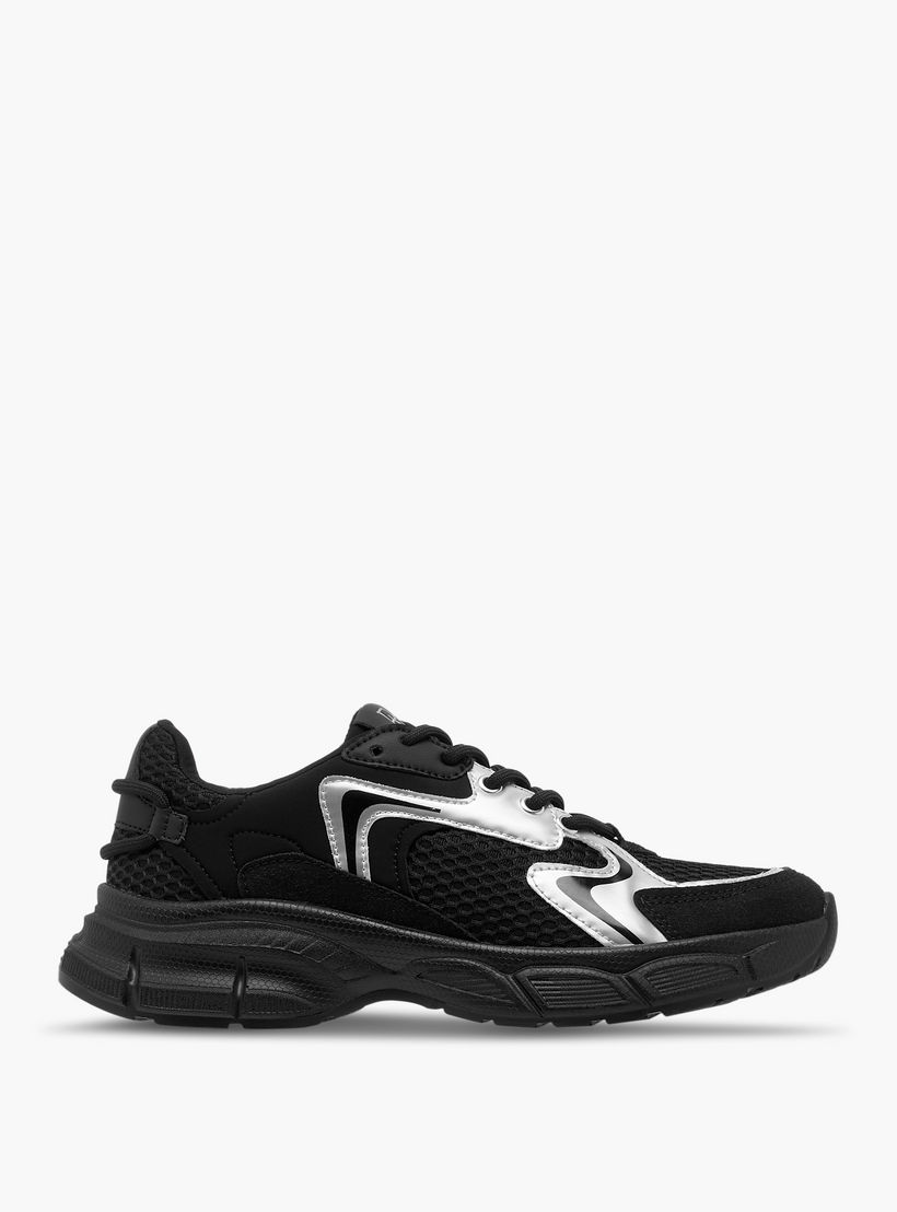Flora Bella Panelled Lace-Up Sneakers-women-shoes-sneakers-image-3