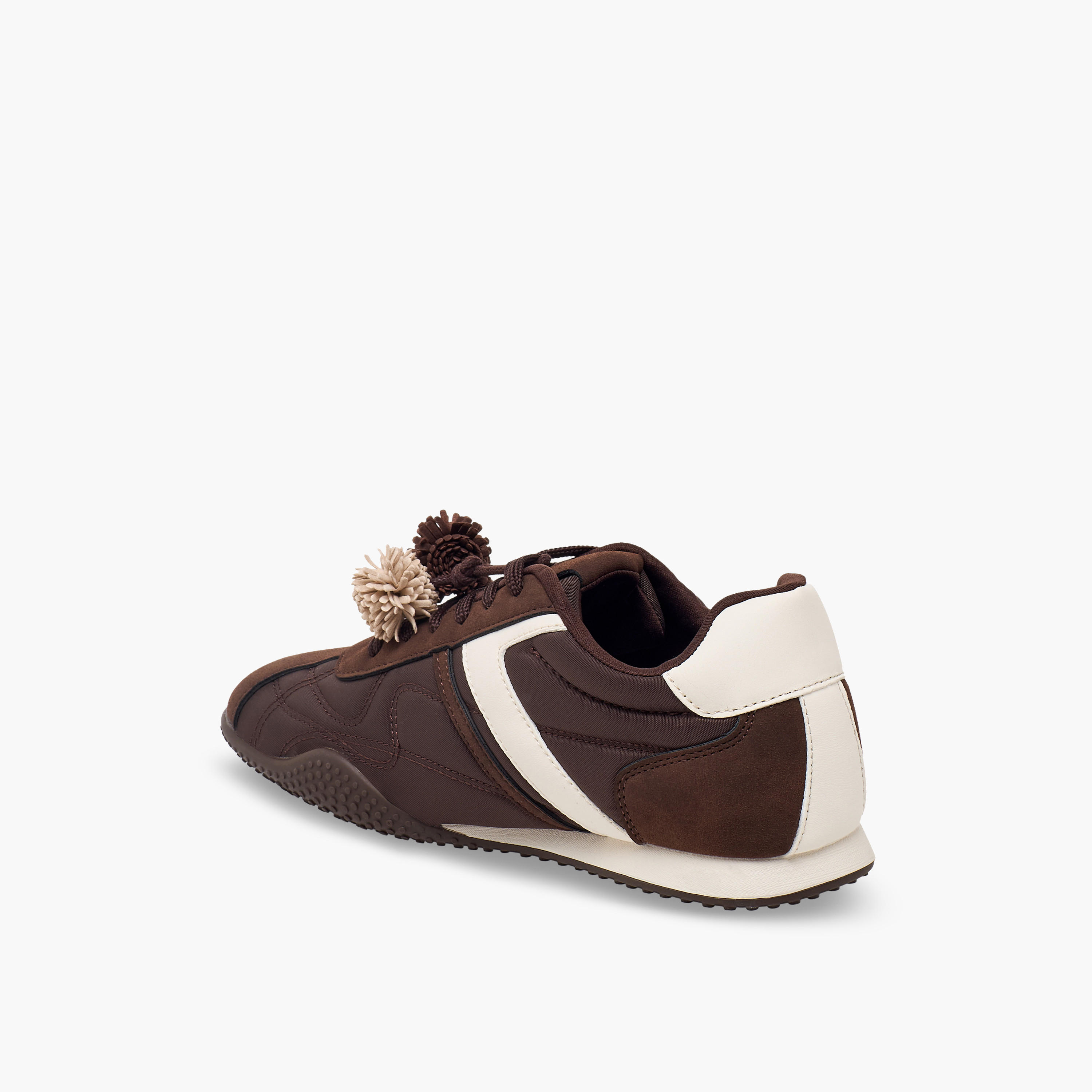 حذاء سنيكرز برقبة للكاحل وزينة بوم بوم للنساء من فلورا بيلا-women-shoes-sneakers-image-5