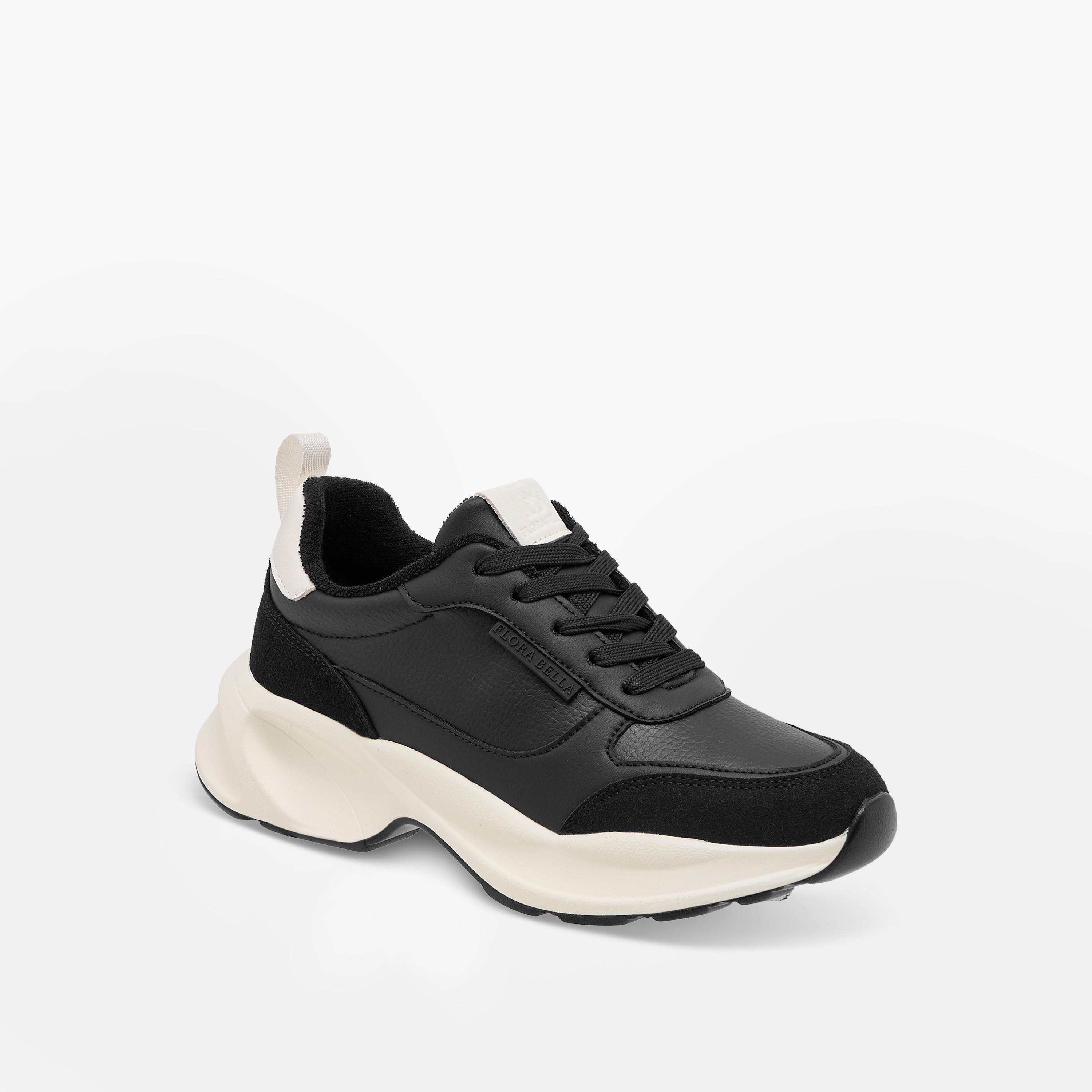 حذاء سنيكرز برباط إغلاق وتفاصيل الشعار من فلورا بيلا-women-shoes-sneakers-image-2