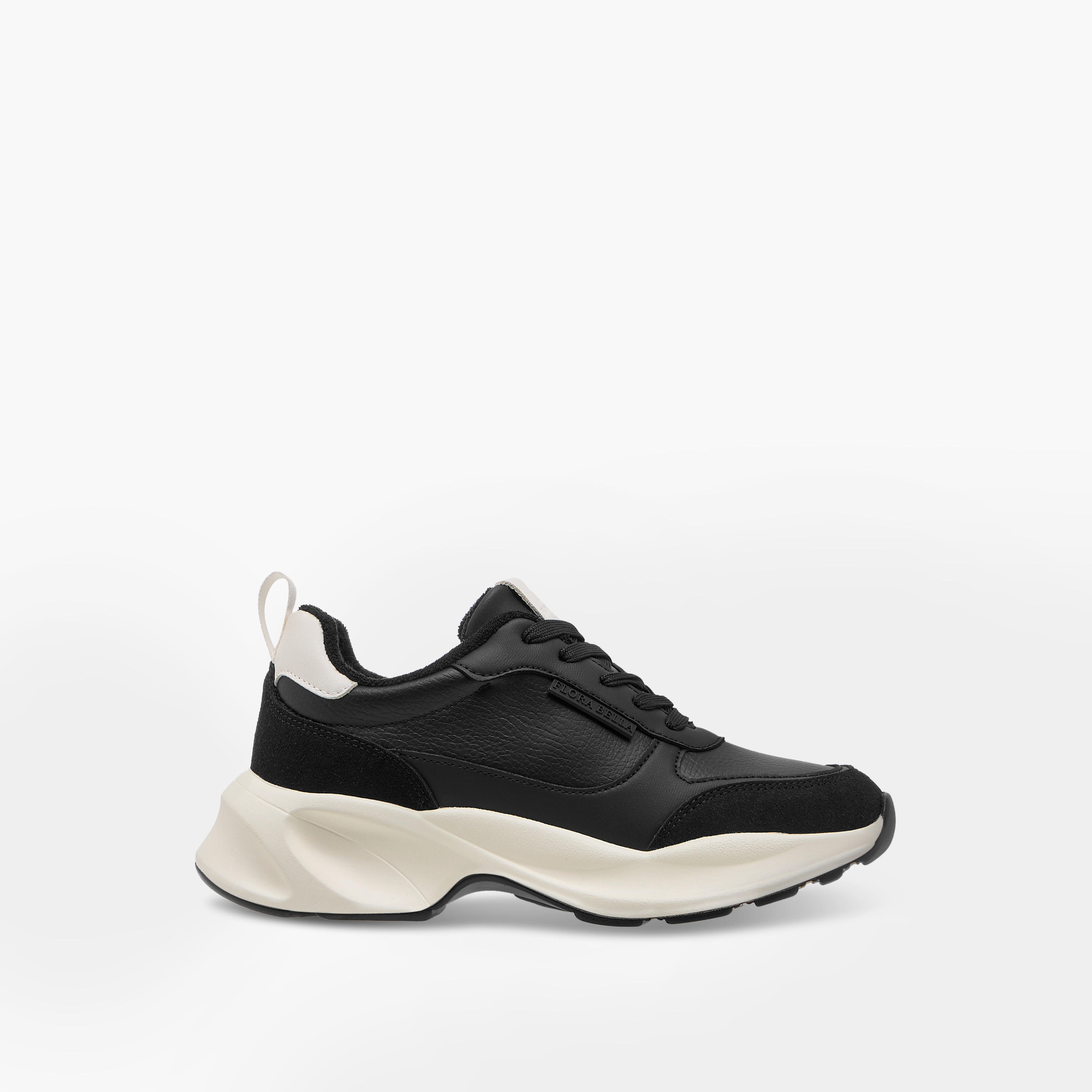 حذاء سنيكرز برباط إغلاق وتفاصيل الشعار من فلورا بيلا-women-shoes-sneakers-image-3