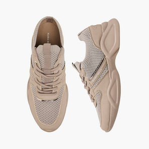 Flora Bella Textured Lace-Up Sneakers-women-image-1