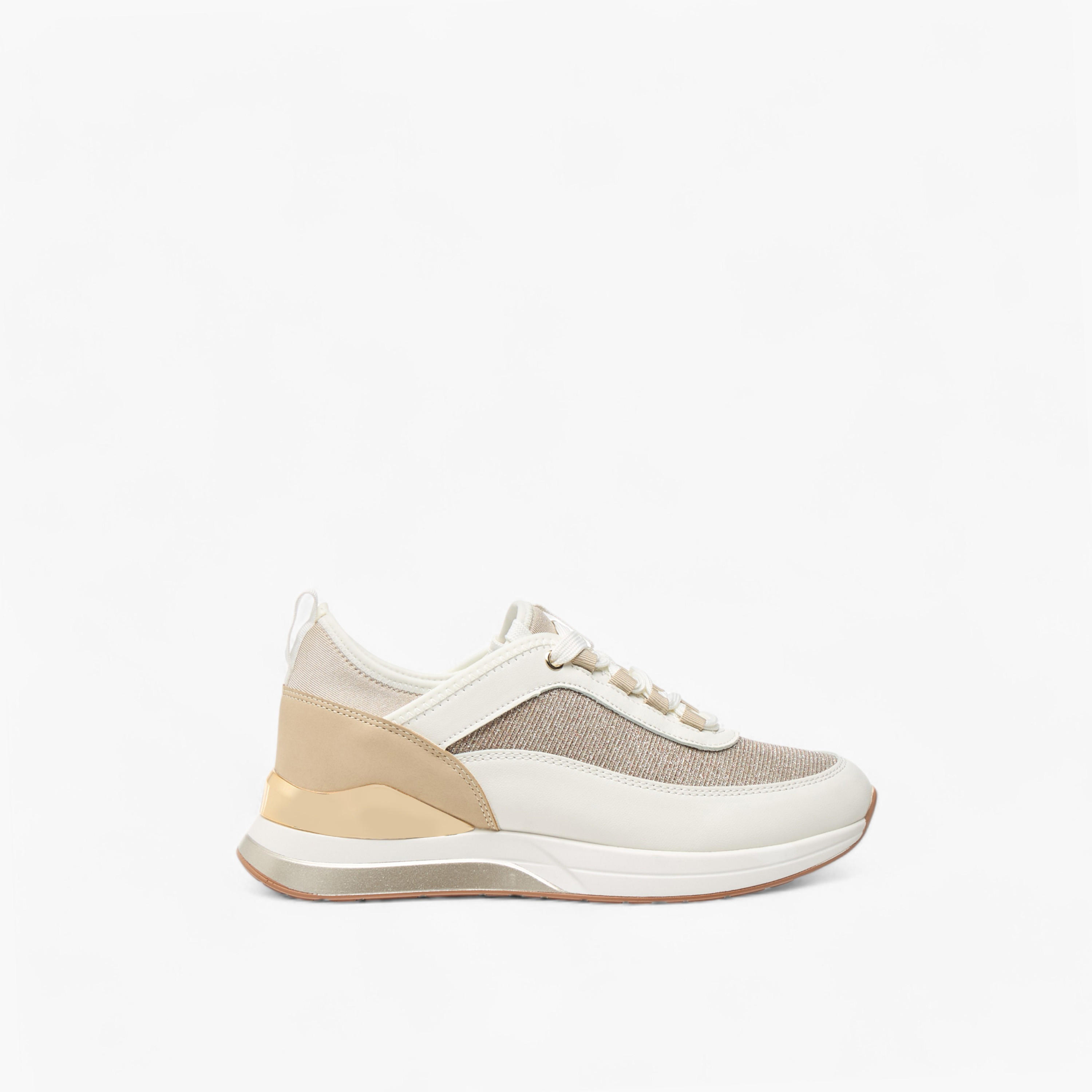 Flora Bella Glitter Textured Sneakers with Lace-Up Closure-women-shoes-sneakers-image-3