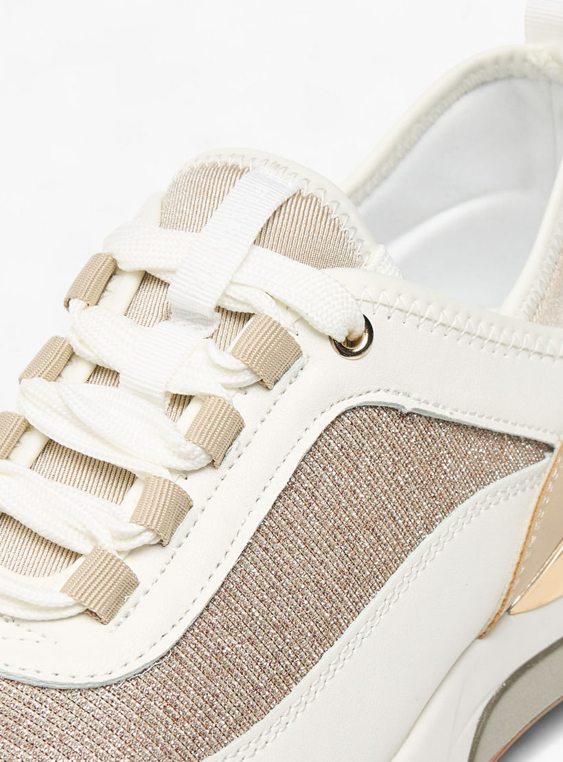 Flora Bella Glitter Textured Sneakers with Lace-Up Closure-women-shoes-sneakers-image-4