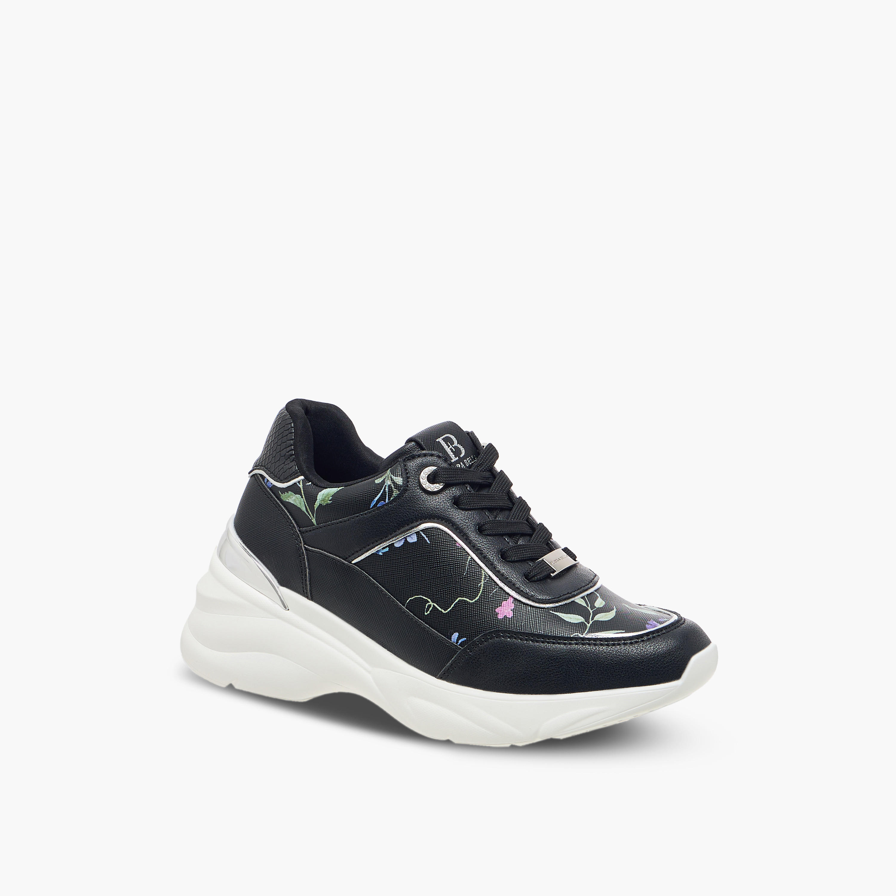 حذاء سنيكرز برباط إغلاق وطبعات زهرية من فلورا بيلا-women-shoes-sneakers-image-2