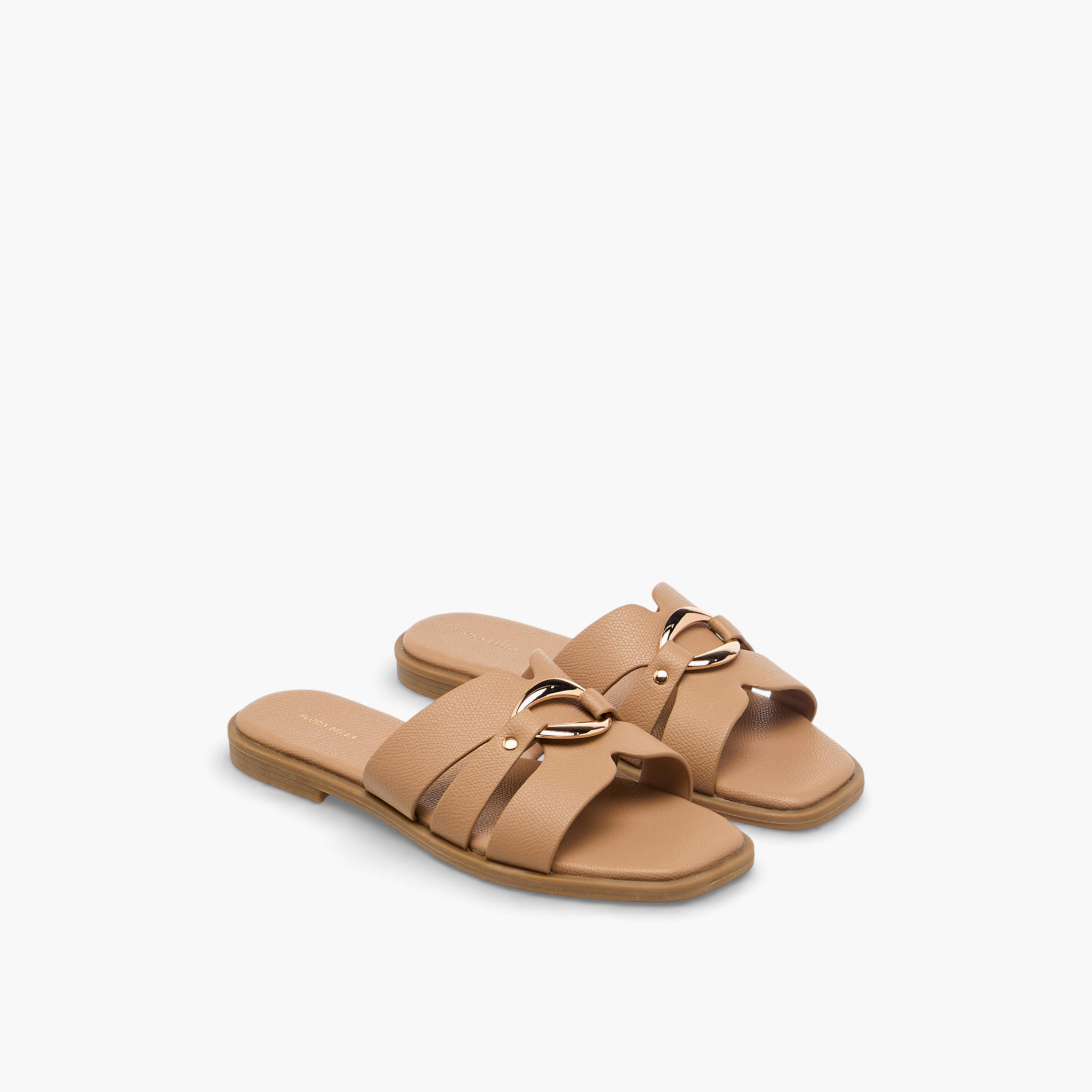 صندل سهل الارتداء للنساء من فلورا بيلا-women-shoes-flats-sandals-image-1