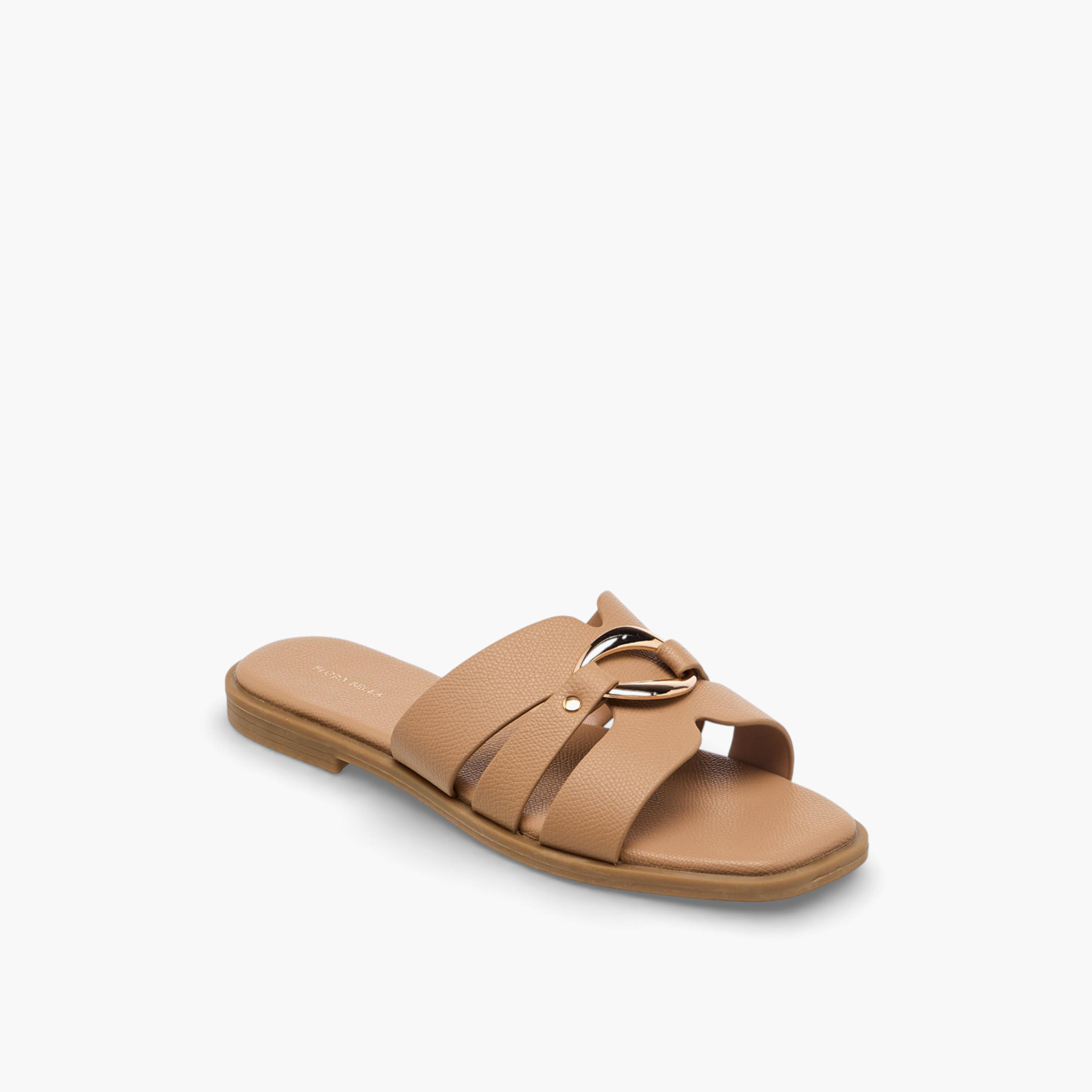 صندل سهل الارتداء للنساء من فلورا بيلا-women-shoes-flats-sandals-image-2