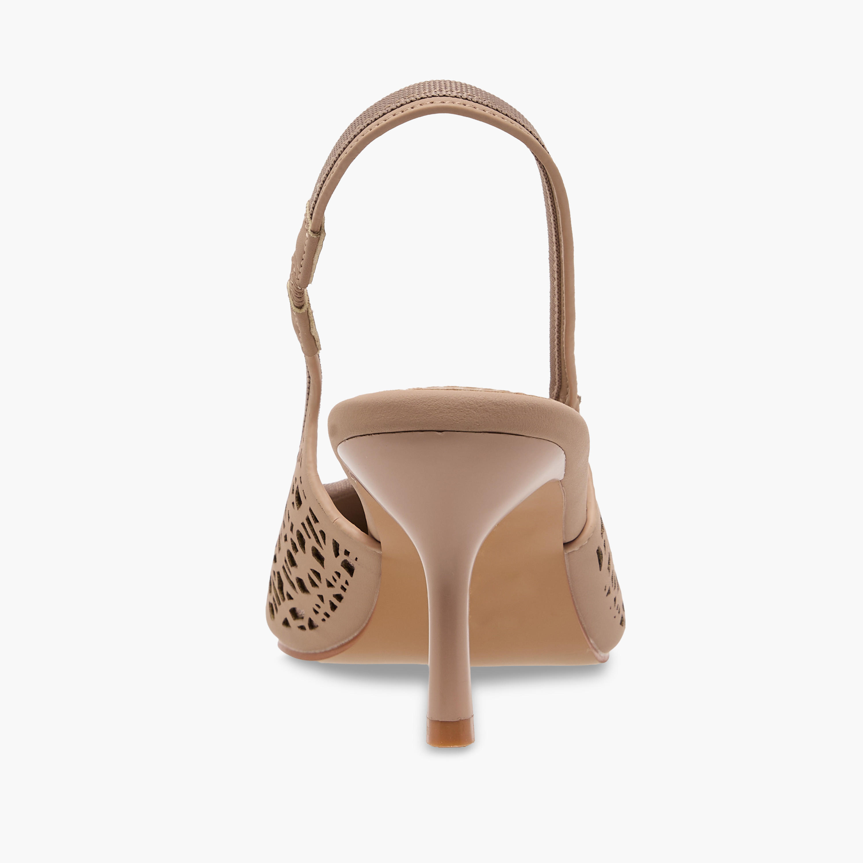 حذاء بحزام خلفي وتفاصيل مفرغة للنساء من فلورا بيلا-women-shoes-sandals-heeled-image-5