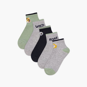 LBL by Shoexpress Boys' Ankle Length Socks - Set of 5-boys-accessories-socks-image-1