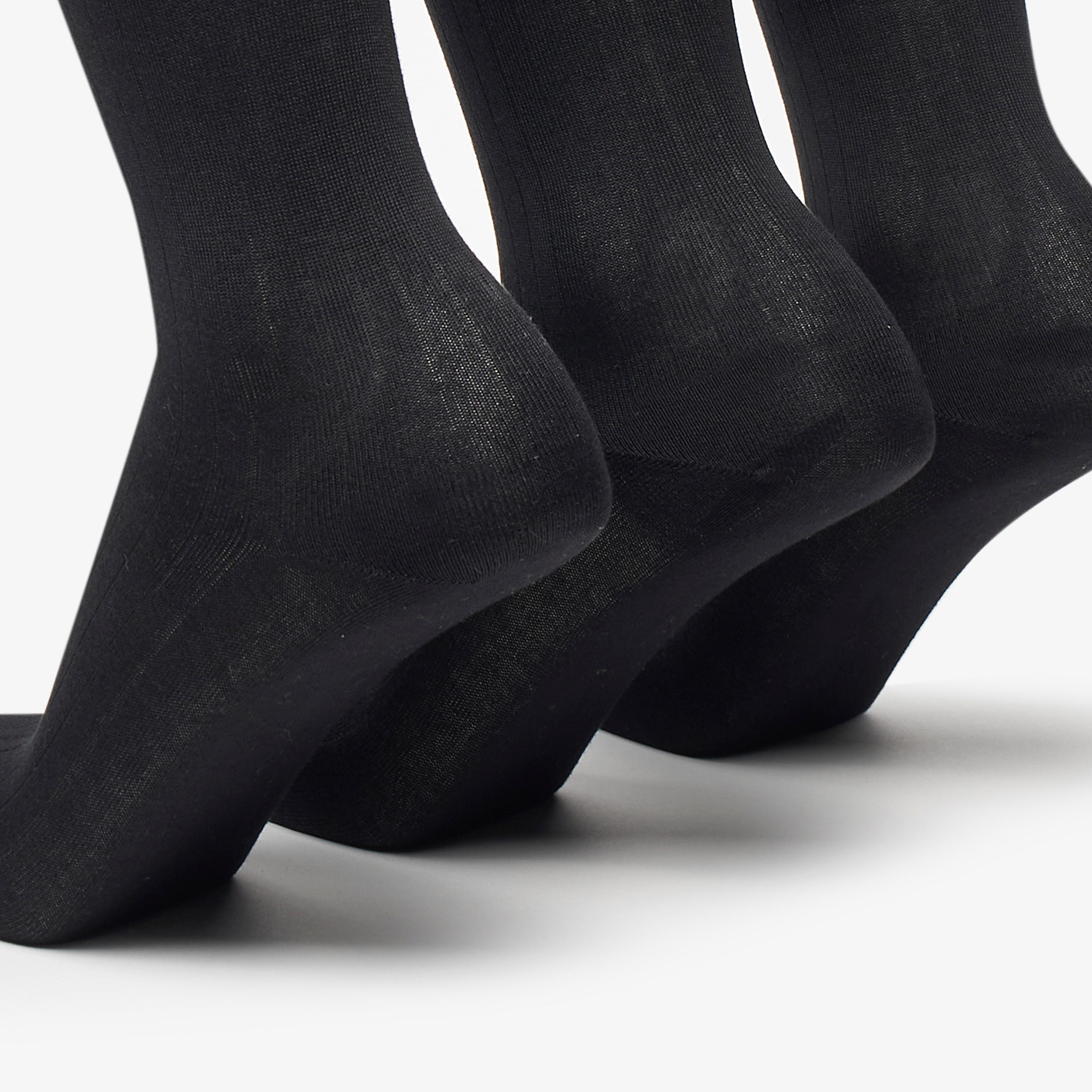 جوارب متنوعة بطول ربلة الساق من دوتشيني - طقم 3 أزواج-men-socks-image-2