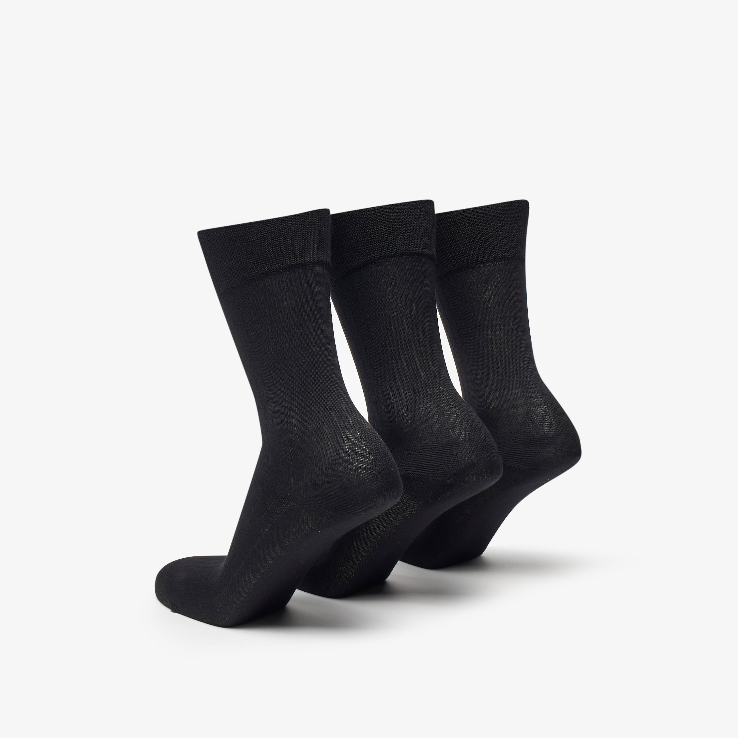 جوارب متنوعة بطول ربلة الساق من دوتشيني - طقم 3 أزواج-men-socks-image-3