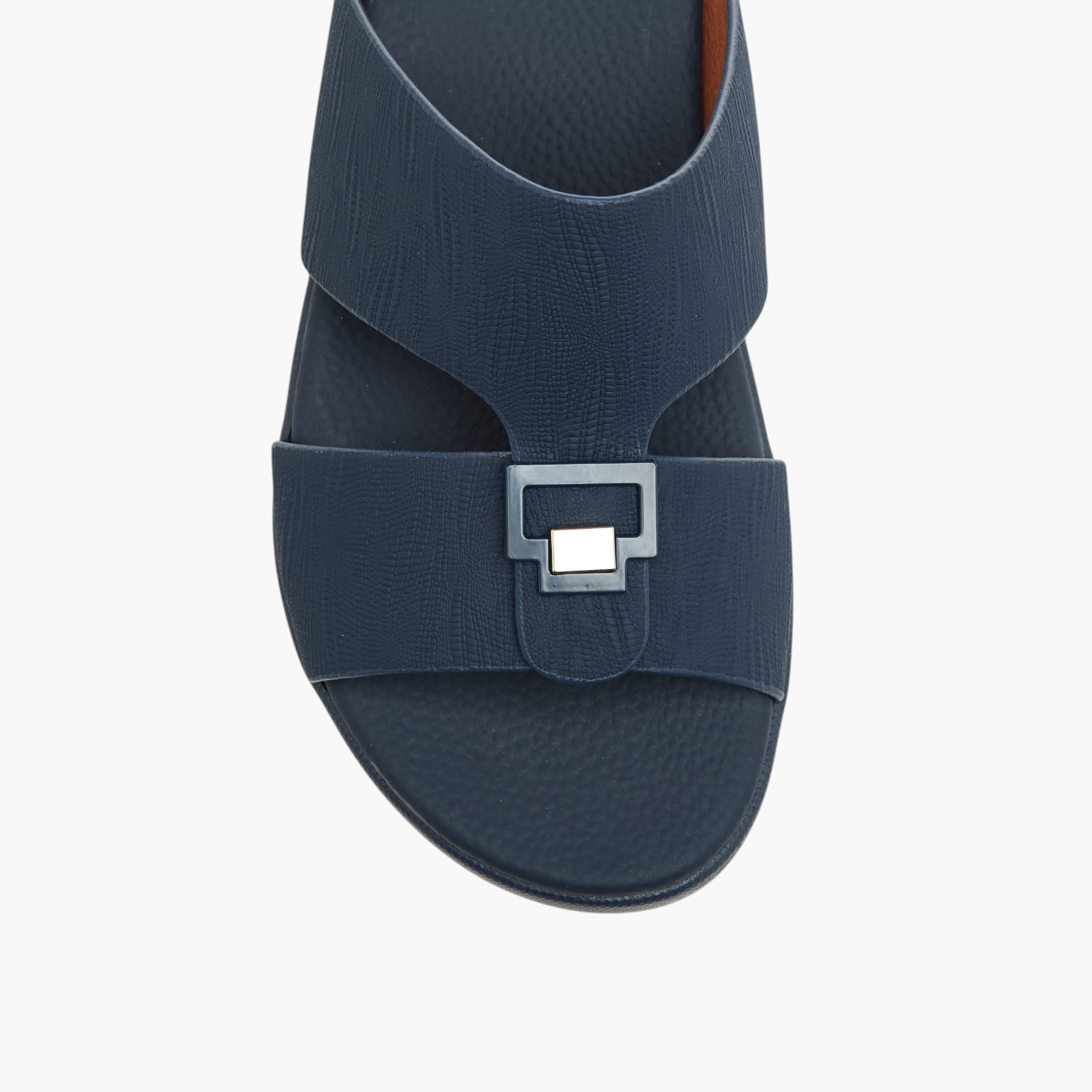 LBL by Shoexpress Metal Accent Slip-On Arabic Sandals-boys-shoes-sandals-image-3