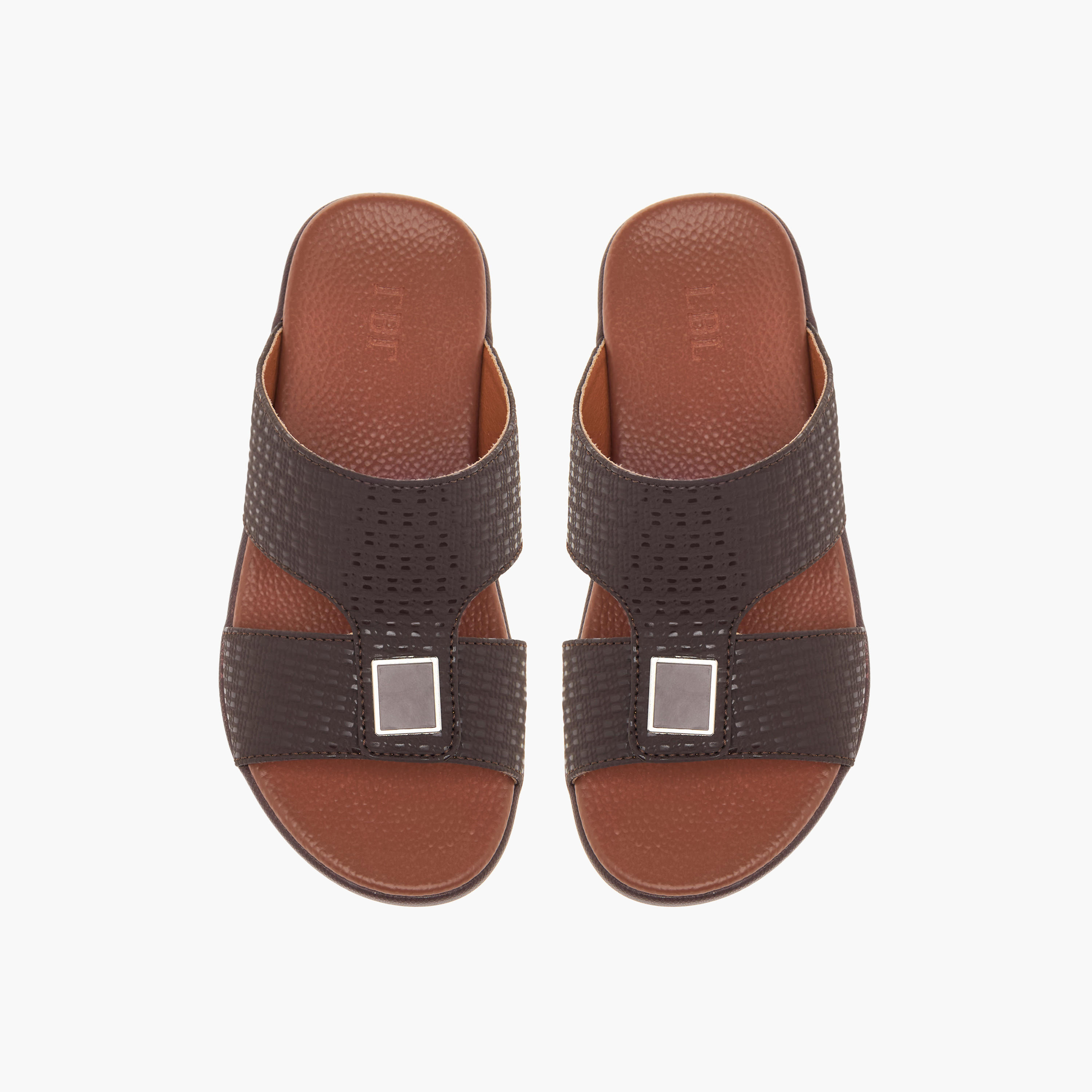 LBL by Shoexpress Textured Slip-On Arabic Sandals-boys-shoes-sandals-image-1