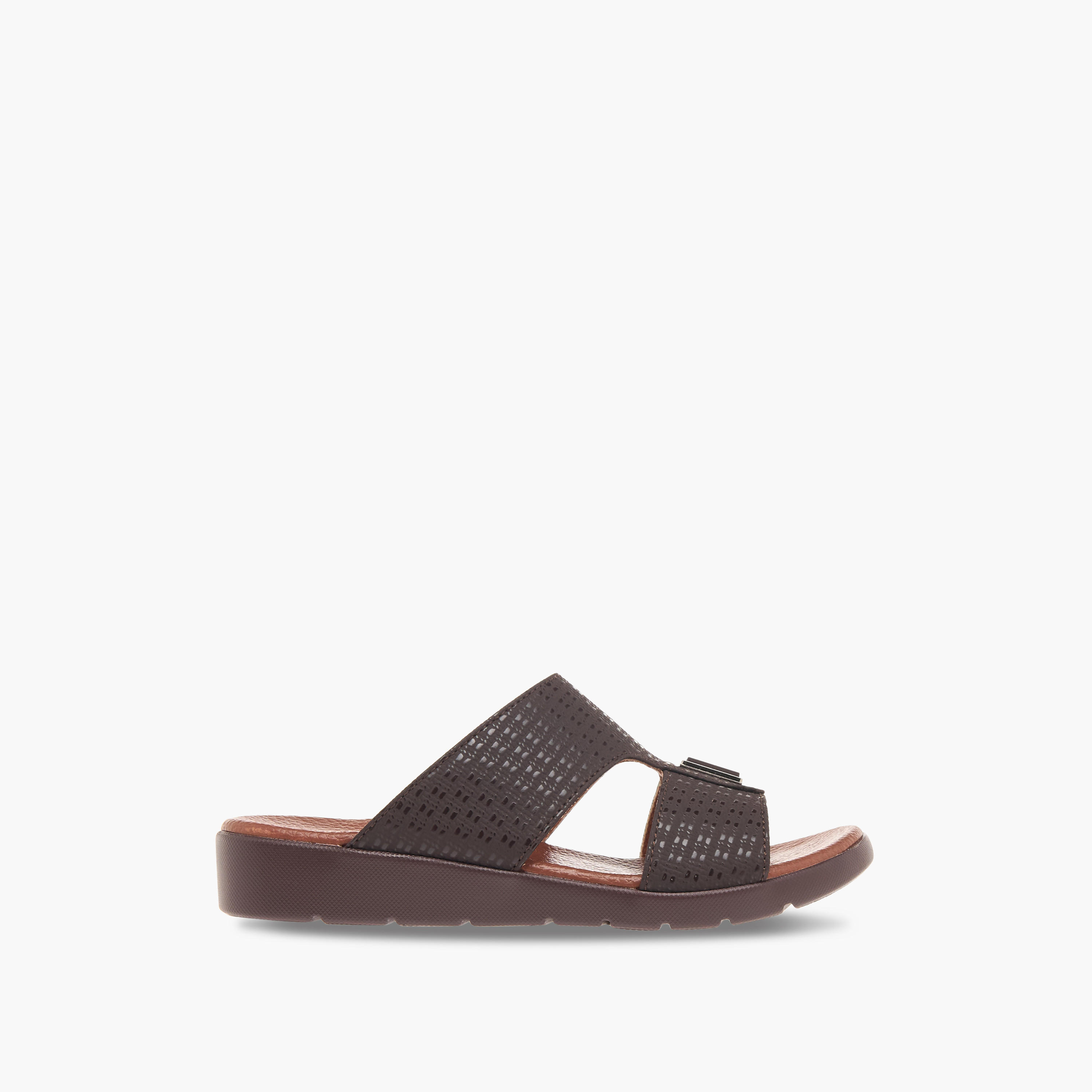 LBL by Shoexpress Textured Slip-On Arabic Sandals-boys-shoes-sandals-image-2