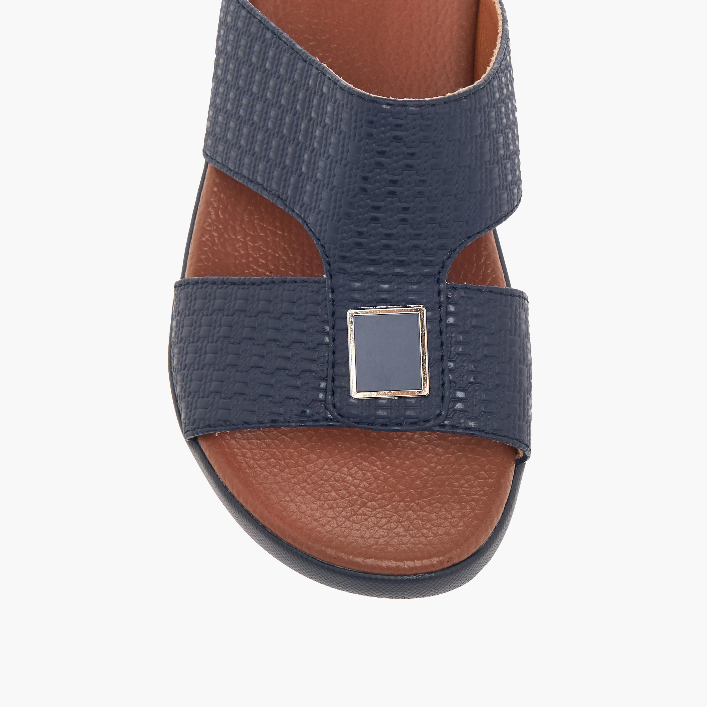 LBL by Shoexpress Textured Slip-On Arabic Sandals-boys-shoes-sandals-image-3