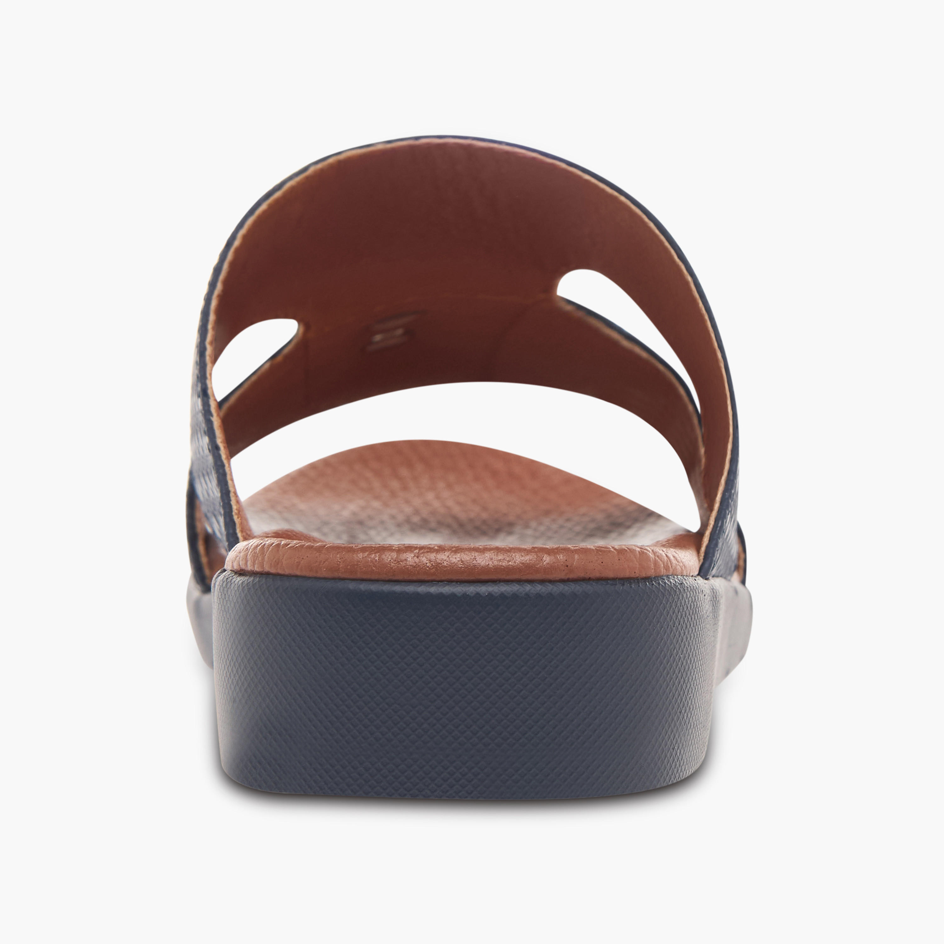 LBL by Shoexpress Textured Slip-On Arabic Sandals-boys-shoes-sandals-image-4