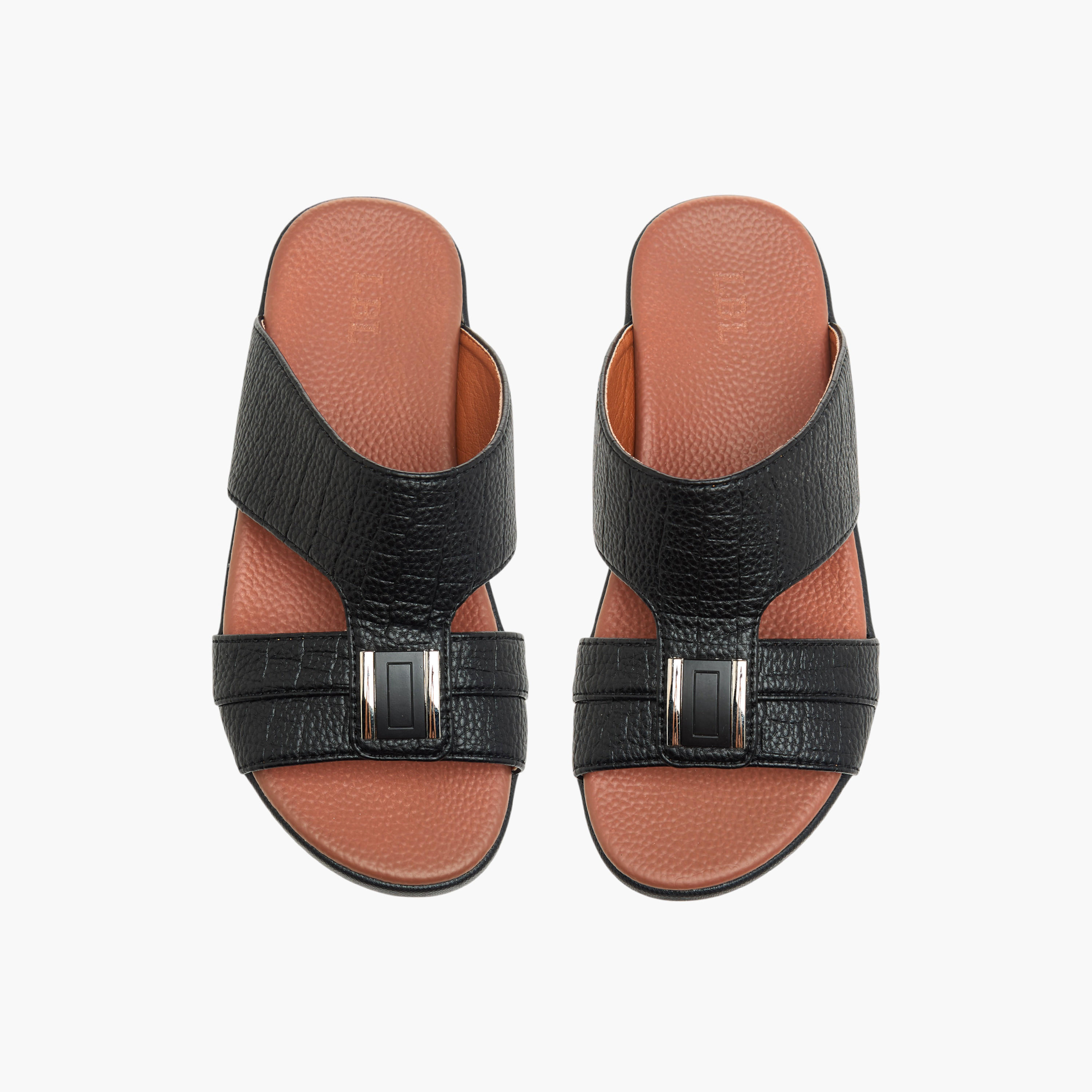 صندل عربي سهل الارتداء بزينة معدنية من أل بي أل من شو إكسبريس-boys-shoes-sandals-image-1