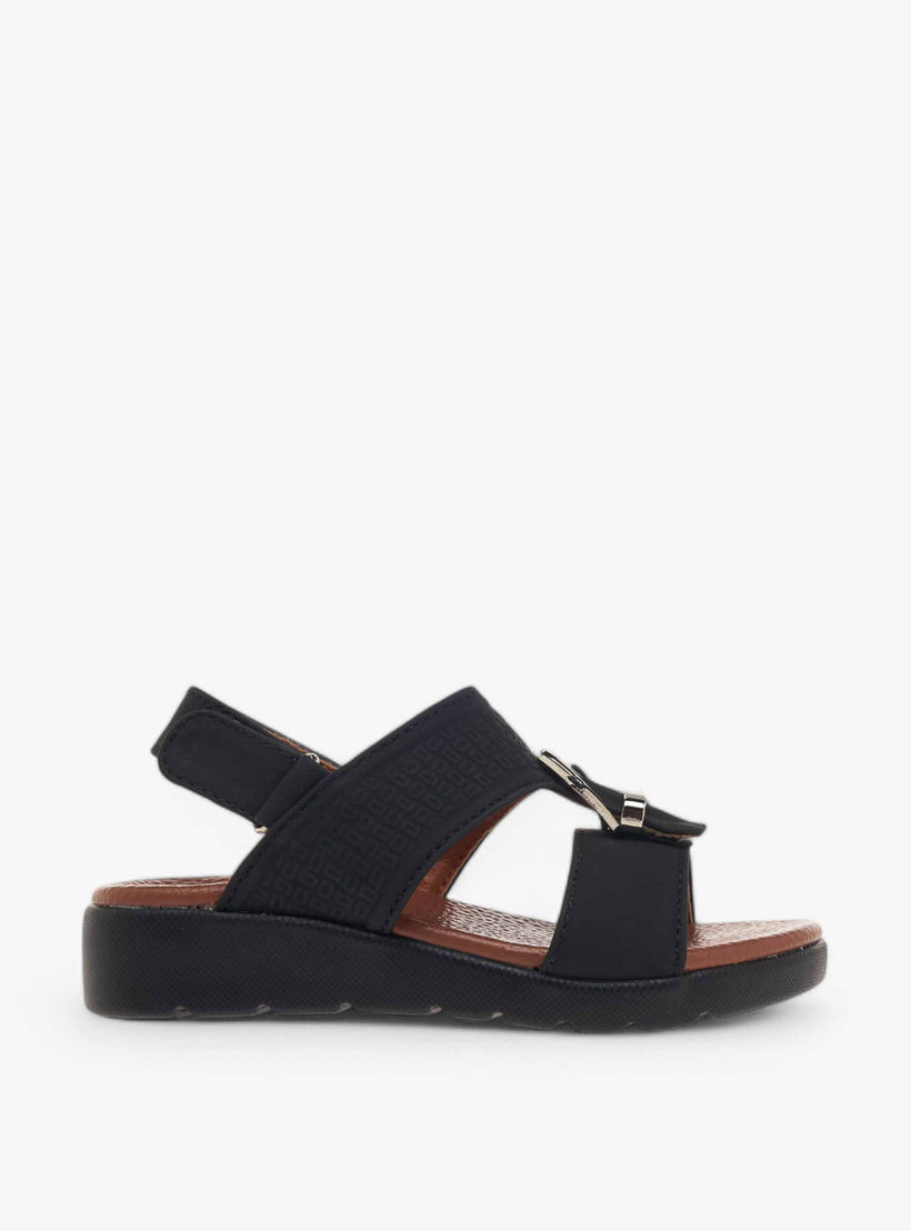 صندل عربي بارز الملمس بشريط إغلاق لاصق إل بي إل من شو إكسبريس-boys-shoes-sandals-image-2