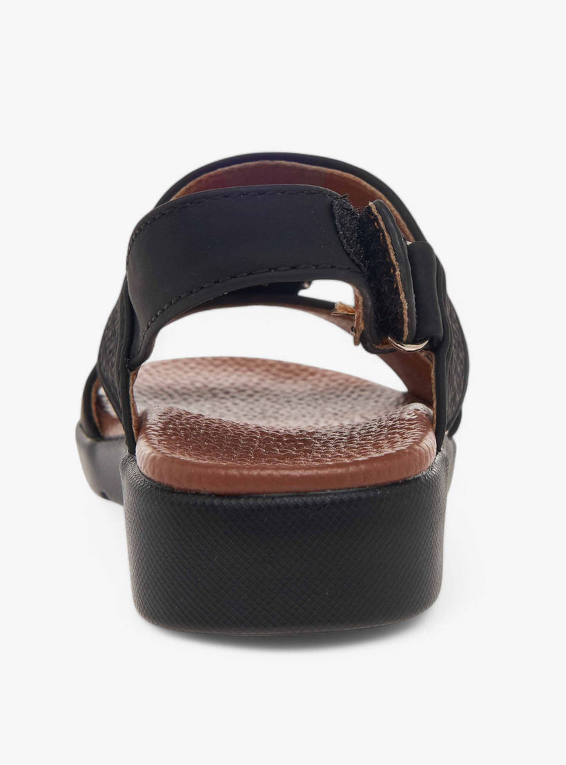 صندل عربي بارز الملمس بشريط إغلاق لاصق إل بي إل من شو إكسبريس-boys-shoes-sandals-image-4