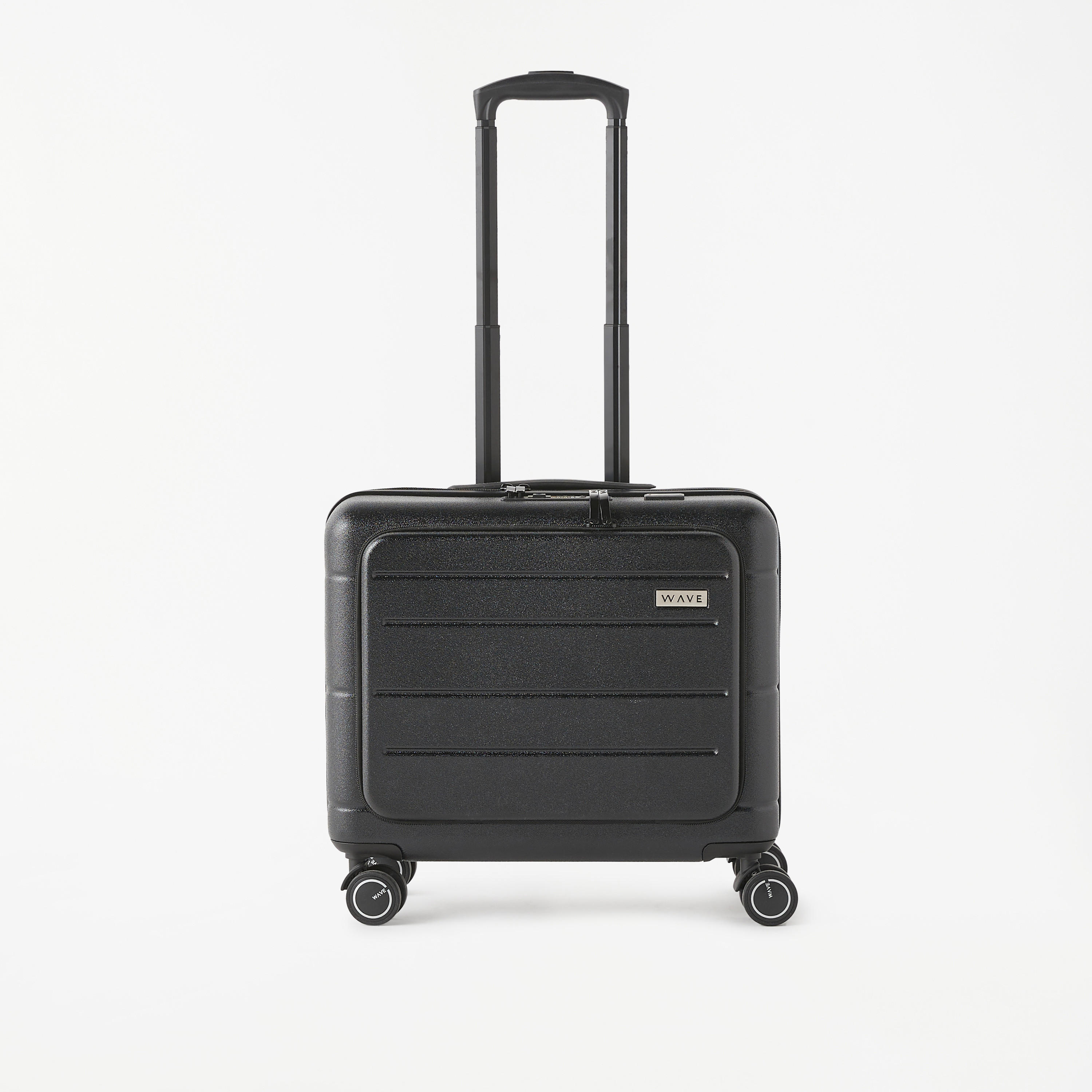 WAVE Textured Hardcase Luggage Trolley with Retractable Handle - 20 inches Cabin Bag-travel-luggagesandbags-luggage-image-1