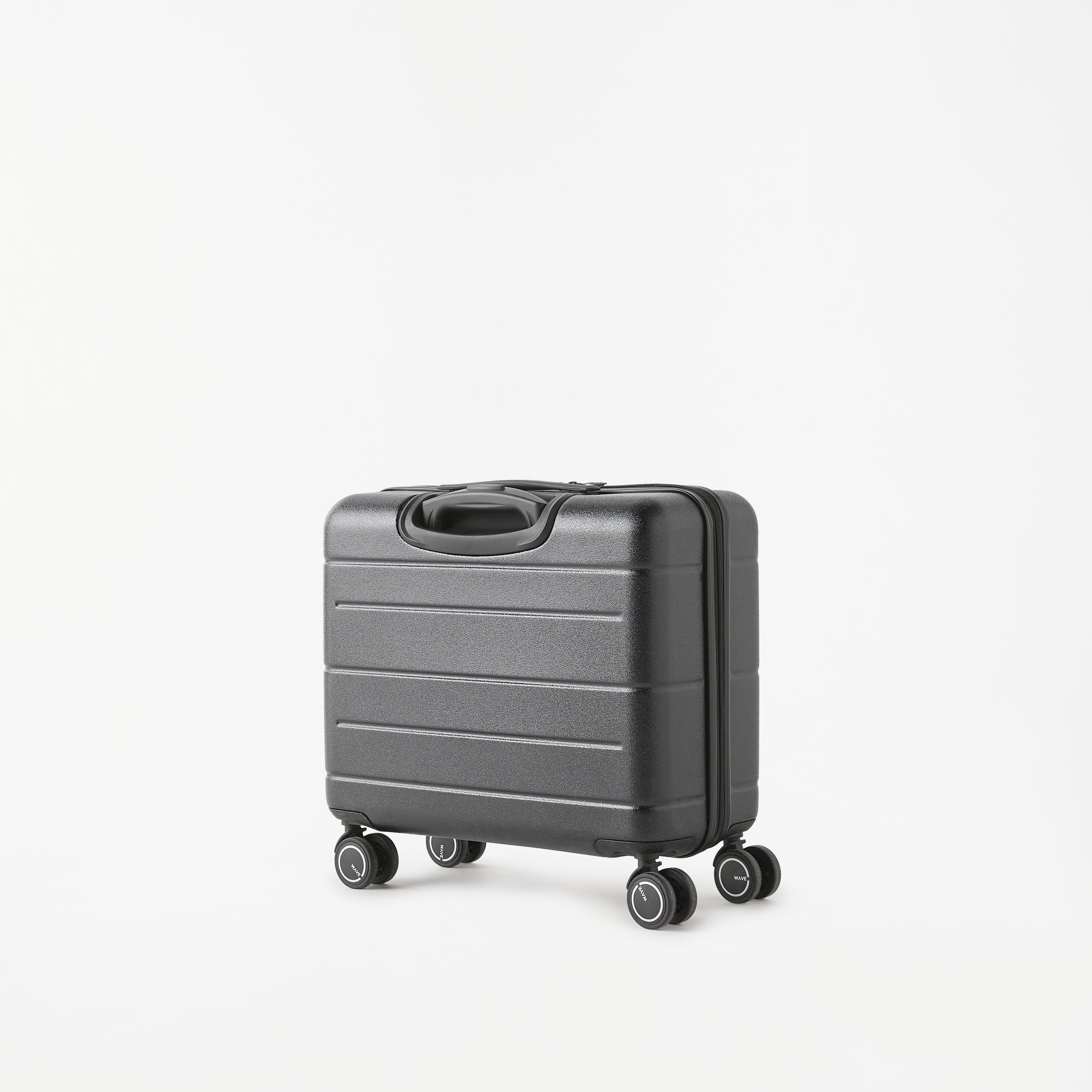 WAVE Textured Hardcase Luggage Trolley with Retractable Handle - 20 inches Cabin Bag-travel-luggagesandbags-luggage-image-5
