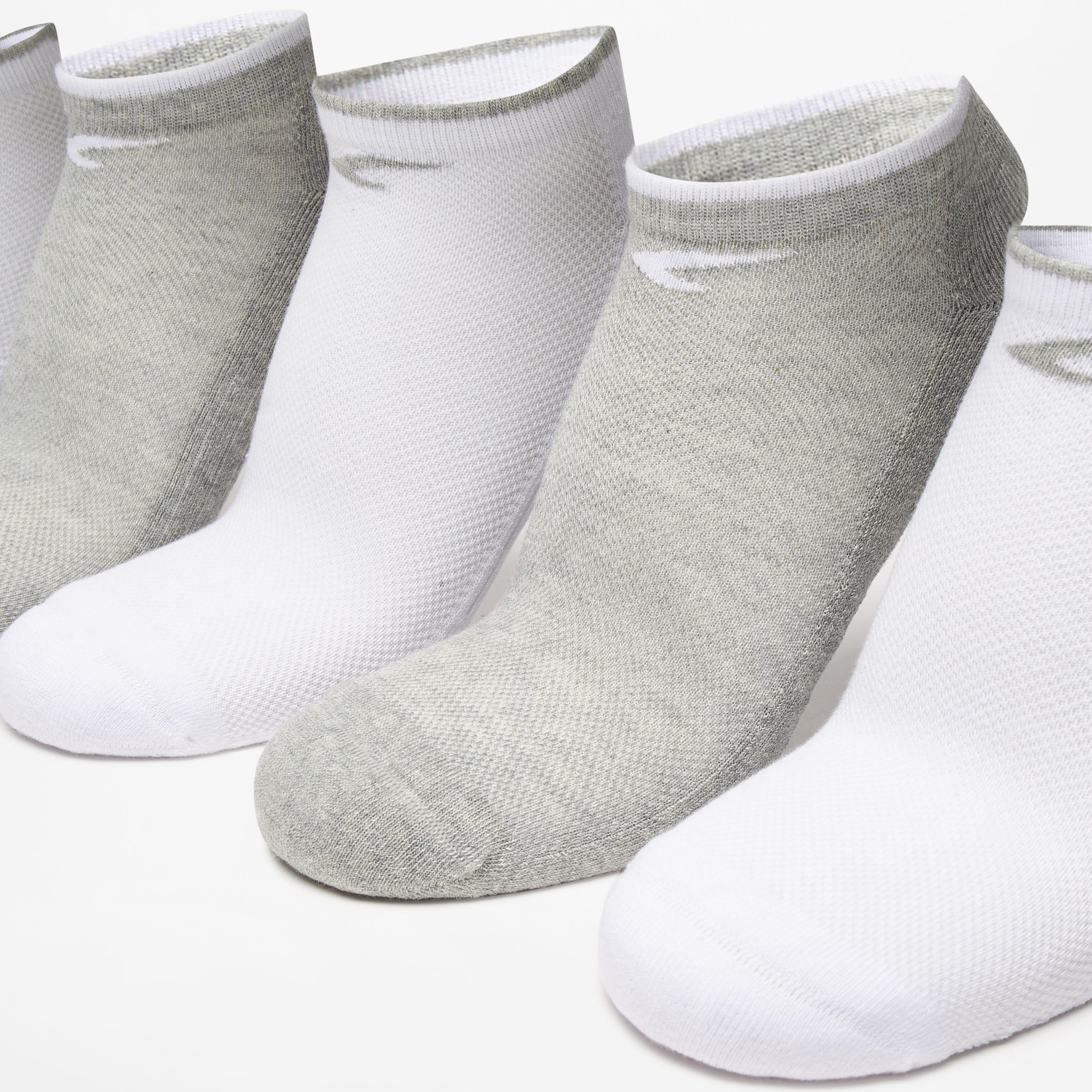 Dash Printed Ankle Length Cushioned Socks - Set of 5-men-socks-image-2