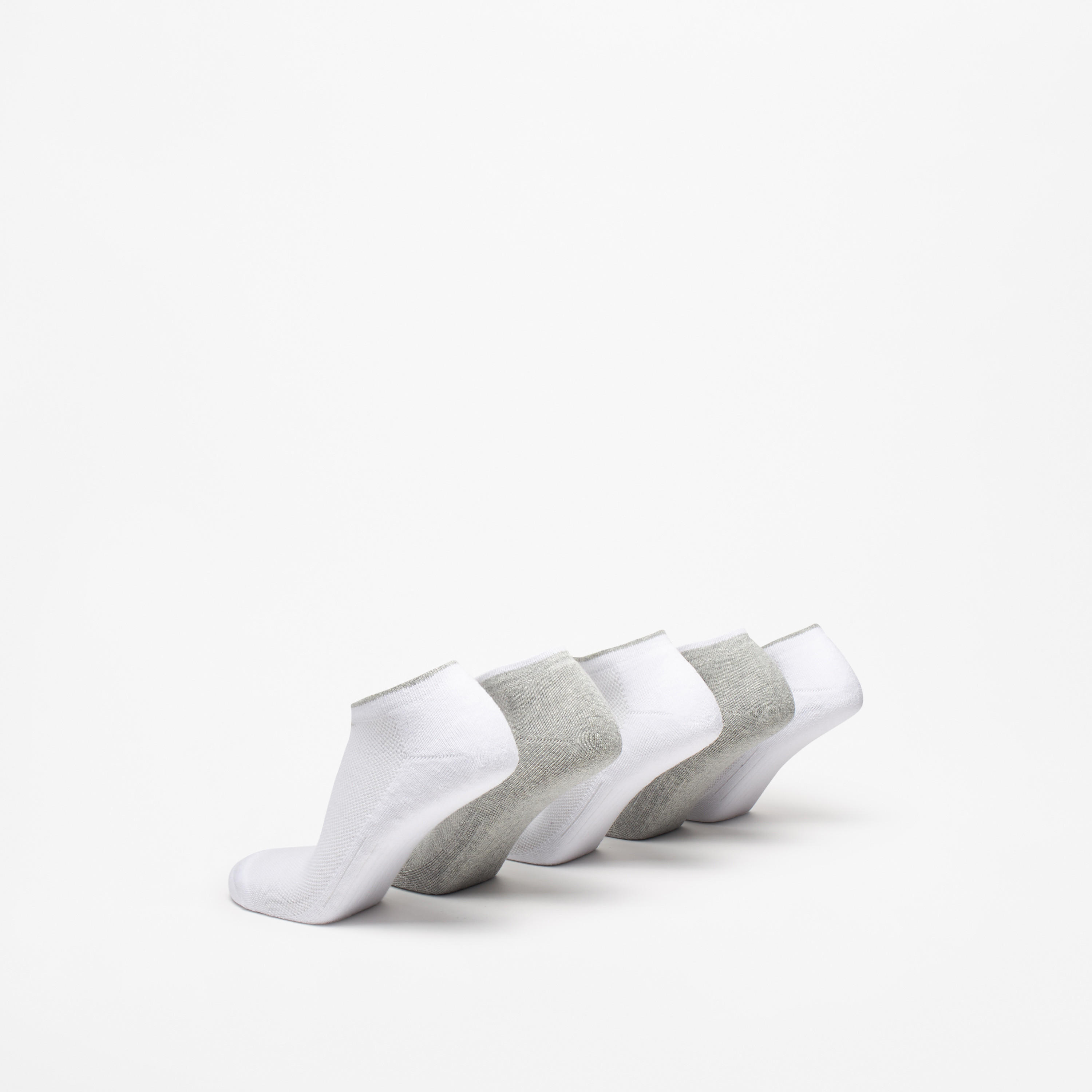 Dash Printed Ankle Length Cushioned Socks - Set of 5-men-socks-image-3