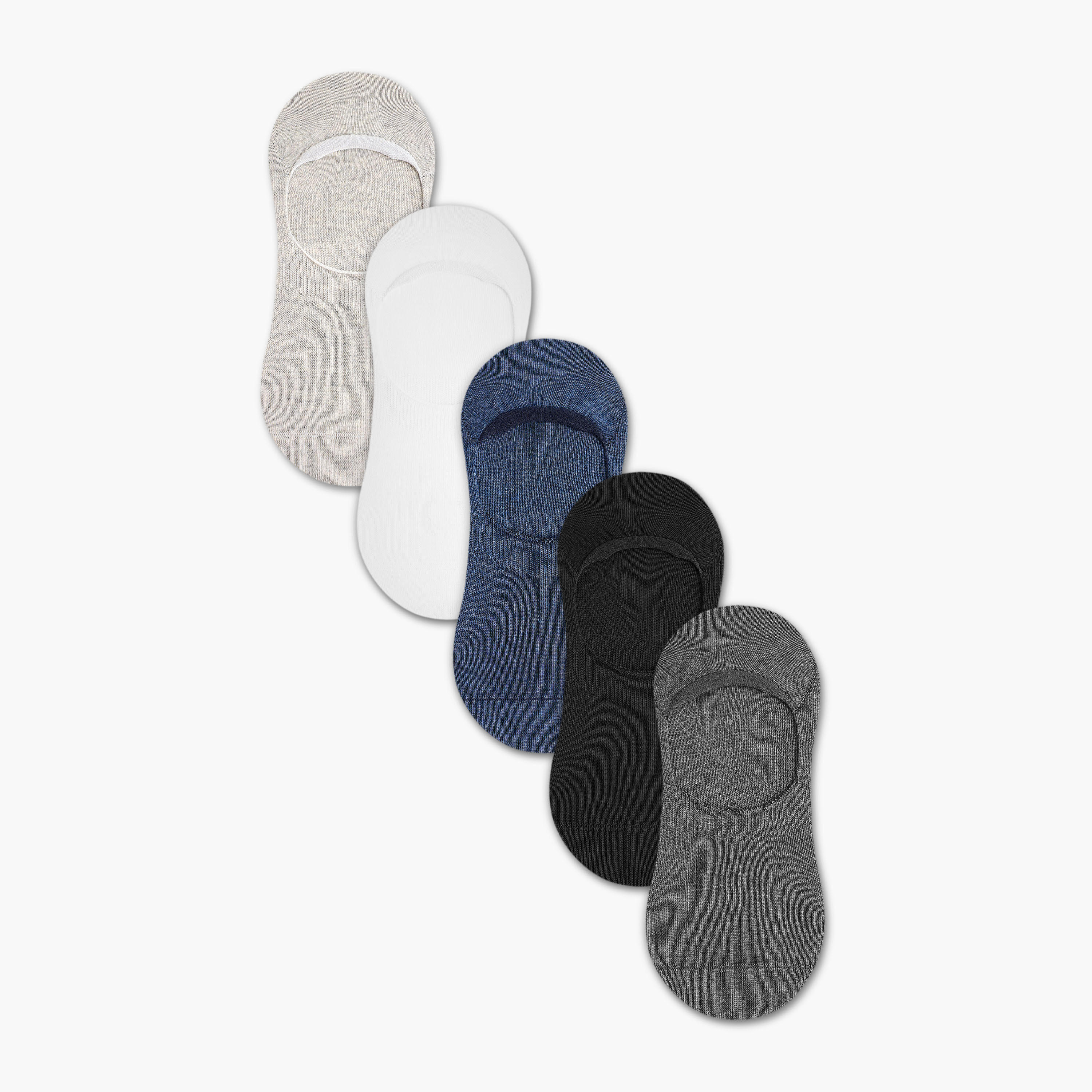 LBL by Shoexpress Men Invisible Socks - Set of 5-men-socks-image-1