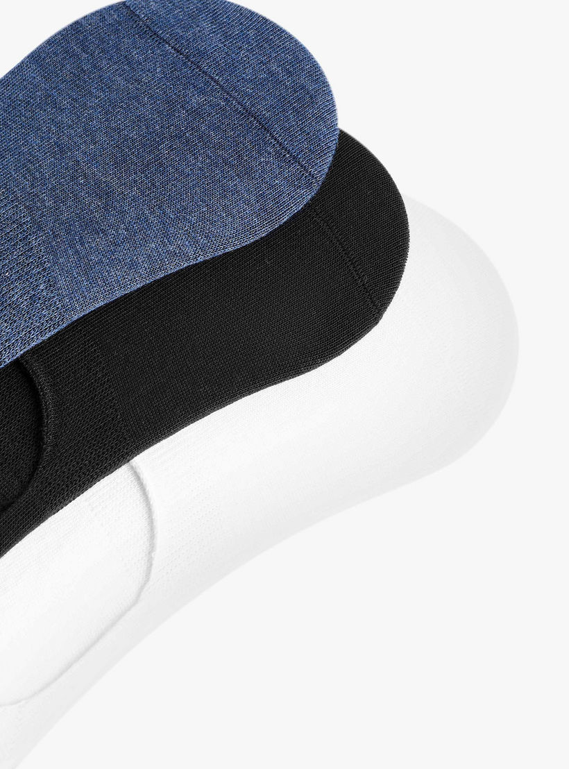 LBL by Shoexpress Men Invisible Socks - Set of 5-men-socks-image-4