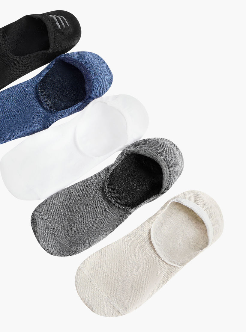 LBL by Shoexpress Men Invisible Socks - Set of 5-men-socks-image-5