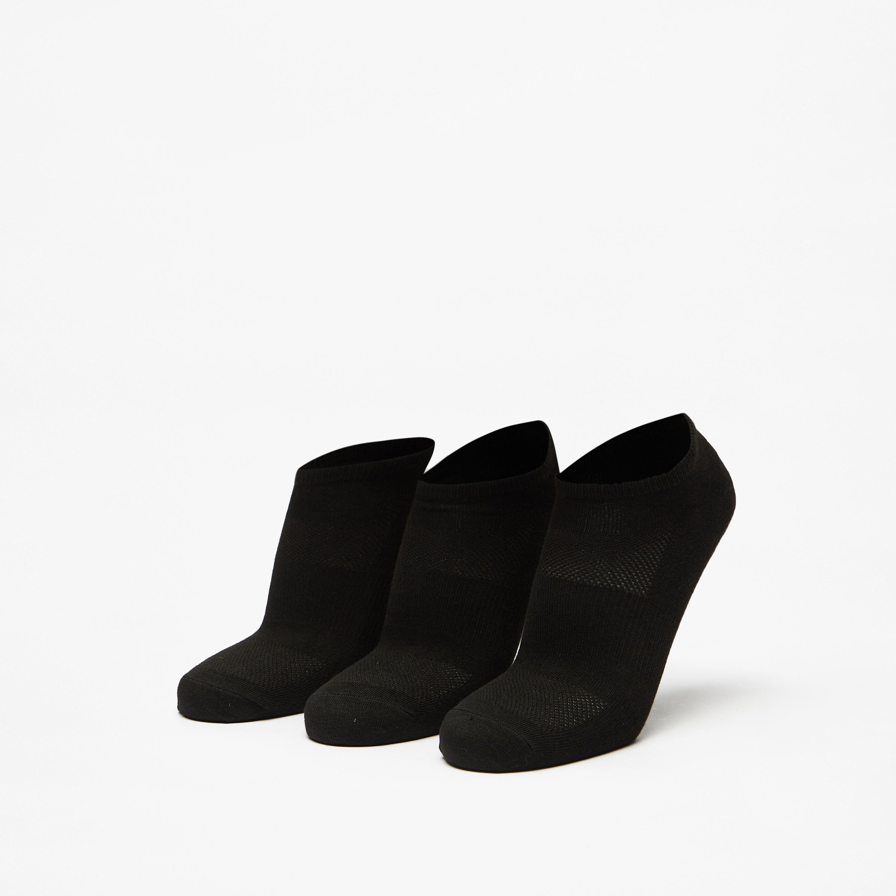 Skechers 3-Piece Logo Print Invisible Sports Socks Set - S115749-001-men-socks-image-1