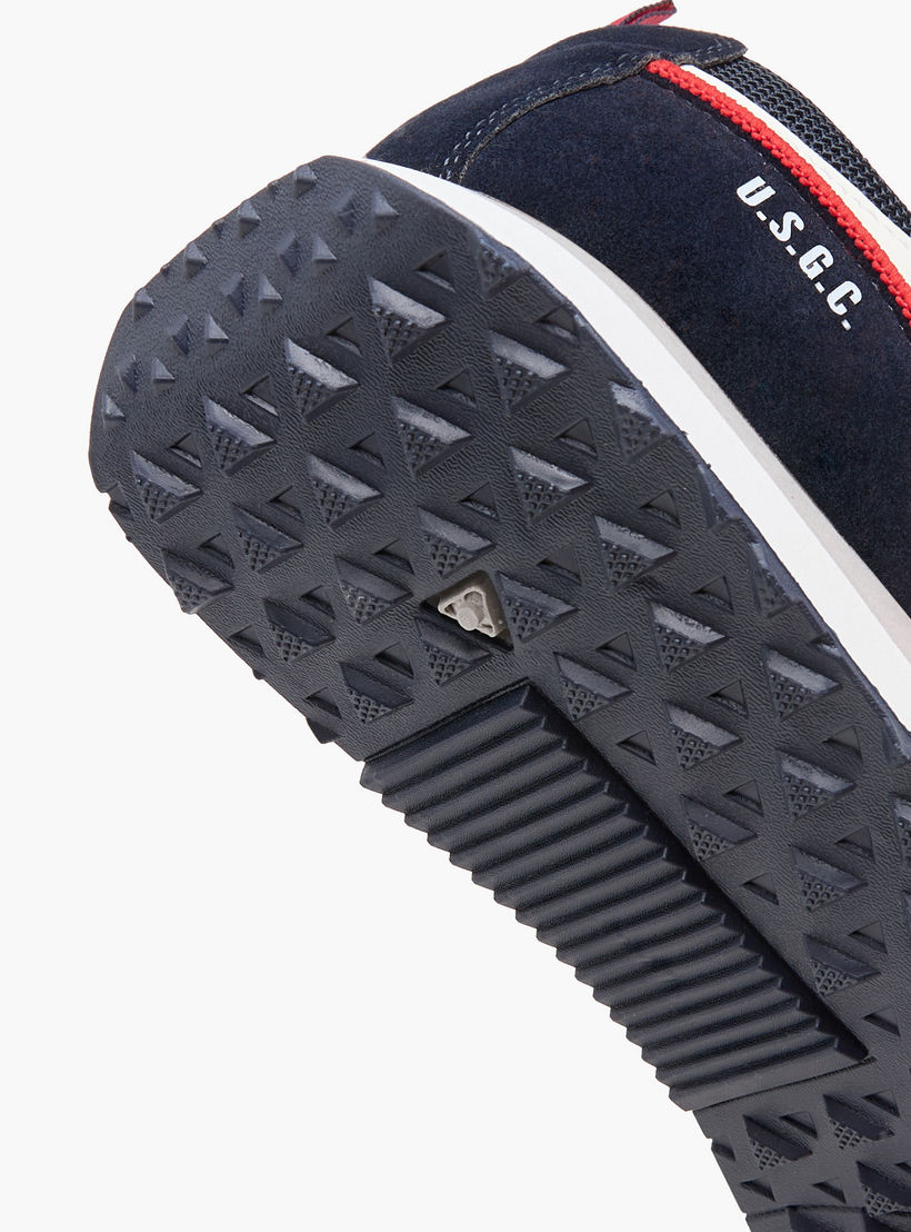 U.S. Golf Club Men's Panelled Lace-Up Sneakers-sports-men-shoes-image-6