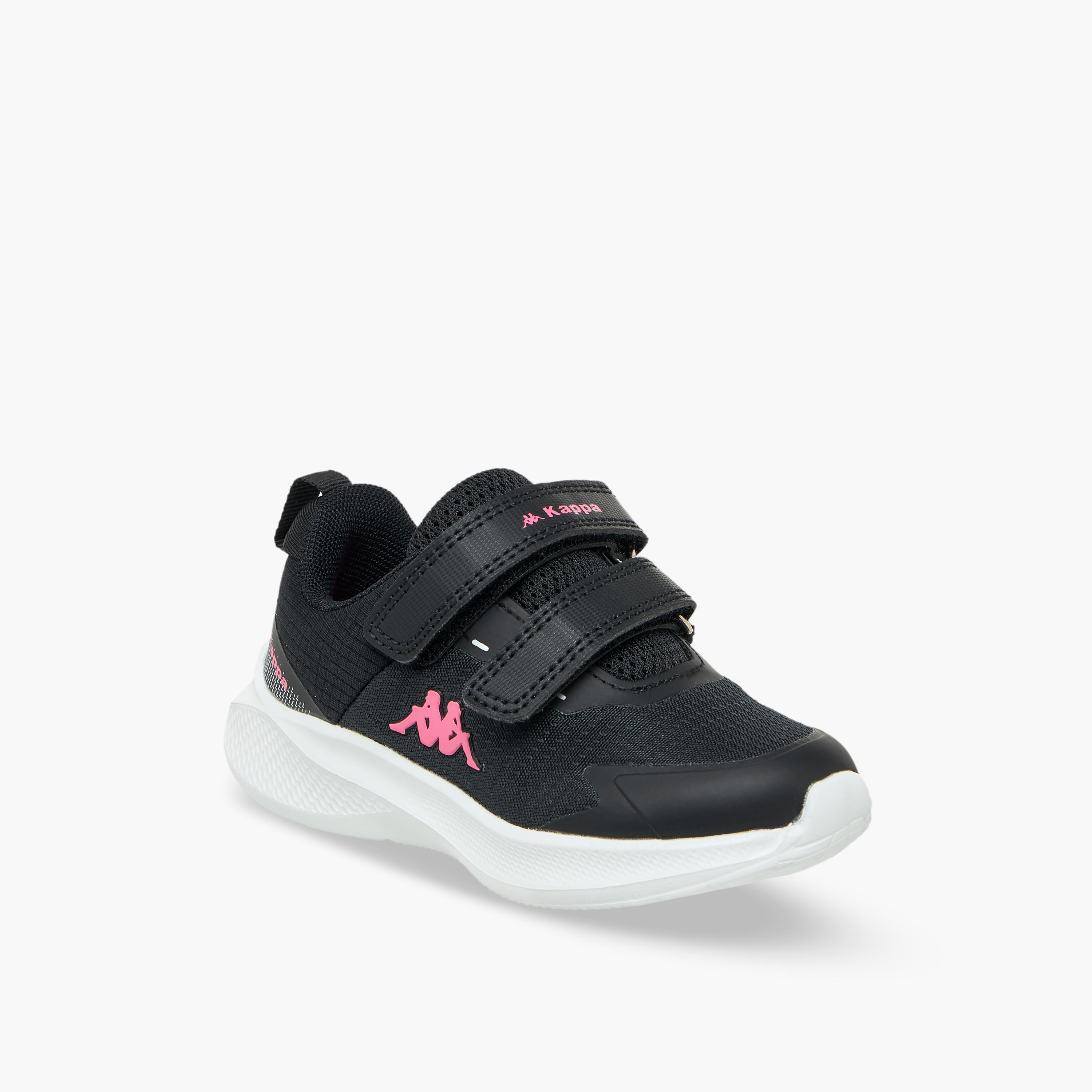 حذاء رياضي بشريط إغلاق لاصق وطبعات شعار للبنات من كابا-girls-shoes-sneakers-image-2