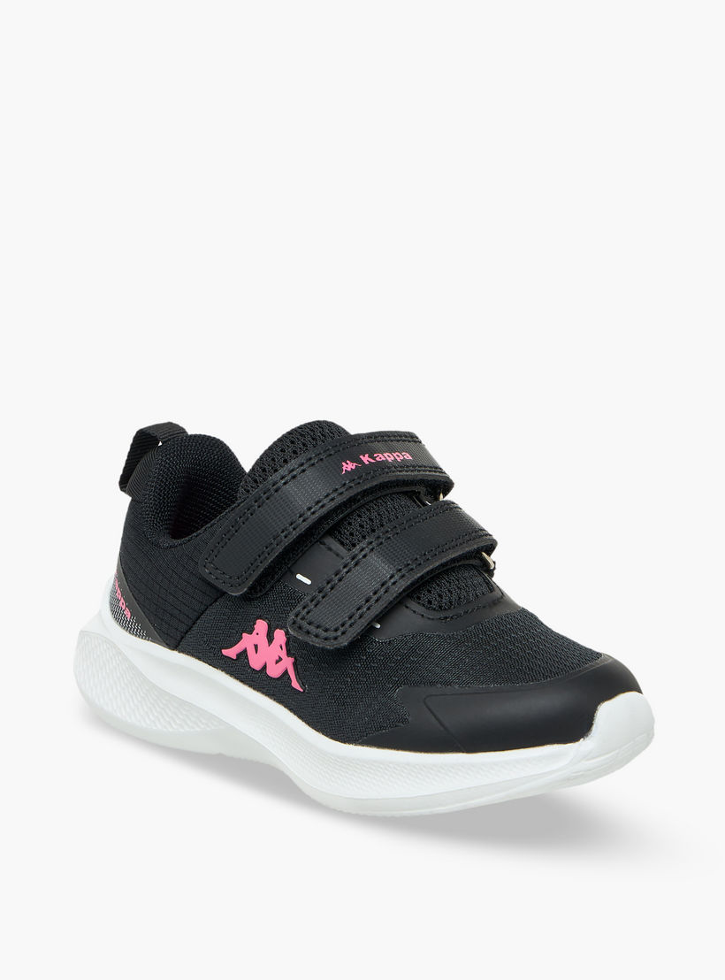 حذاء رياضي بشريط إغلاق لاصق وطبعات شعار للبنات من كابا-girls-shoes-sneakers-image-2