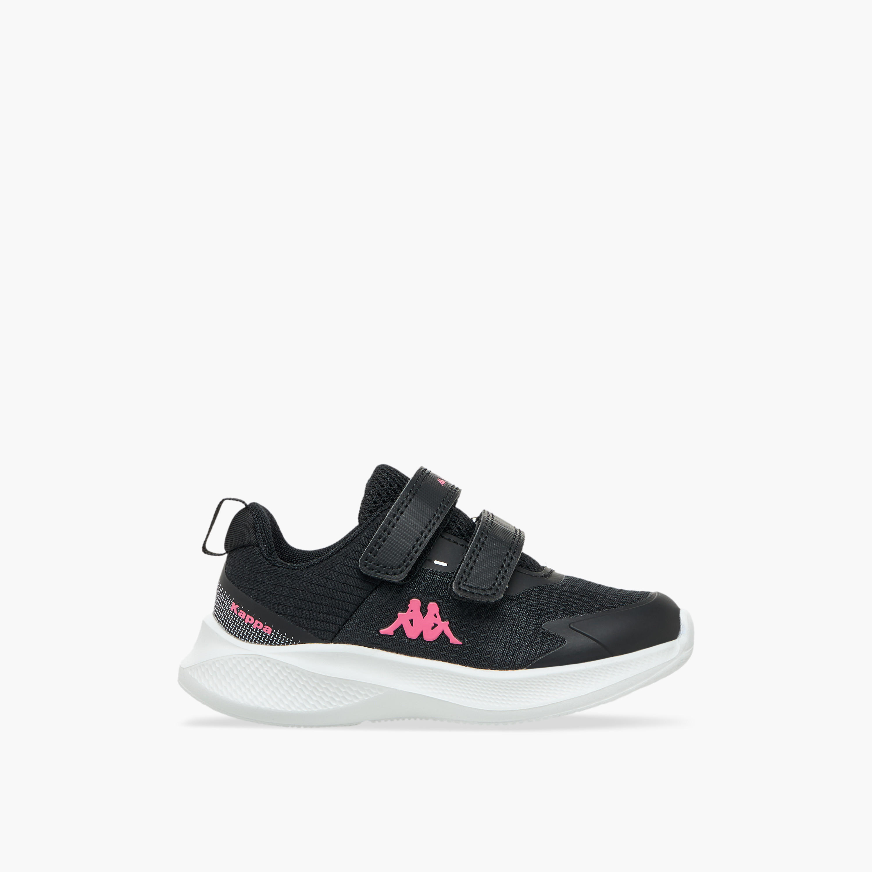 حذاء رياضي بشريط إغلاق لاصق وطبعات شعار للبنات من كابا-girls-shoes-sneakers-image-3