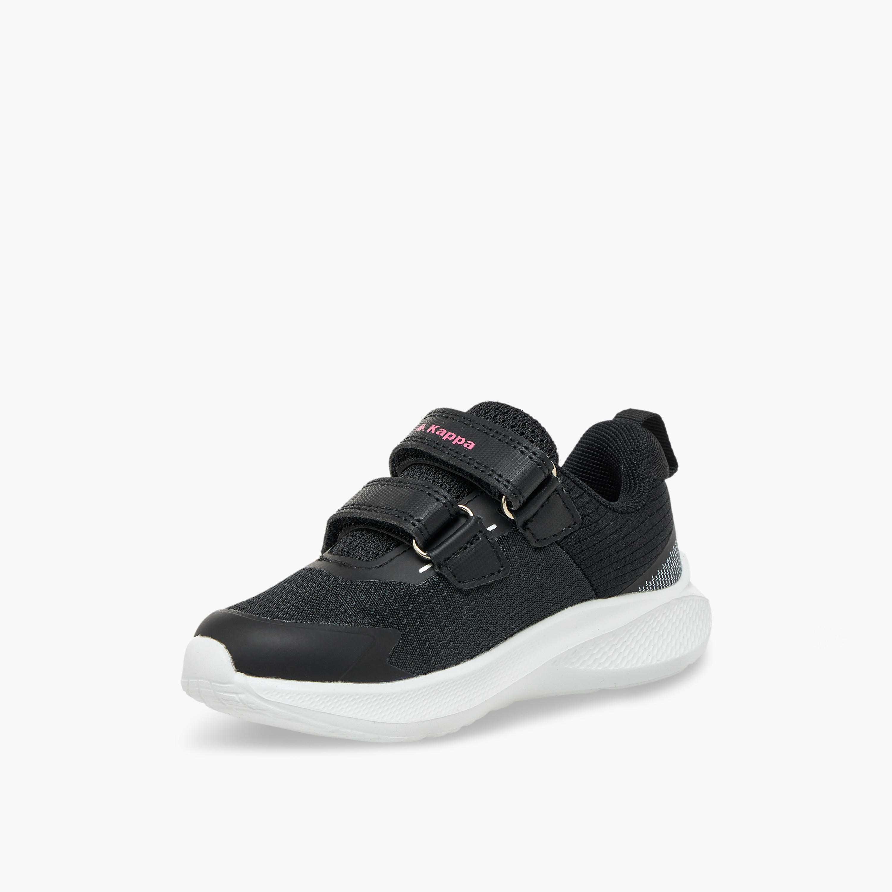 حذاء رياضي بشريط إغلاق لاصق وطبعات شعار للبنات من كابا-girls-shoes-sneakers-image-4