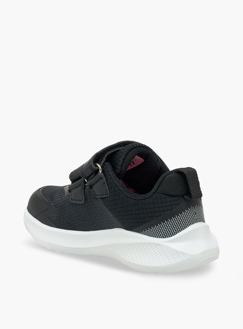 حذاء رياضي بشريط إغلاق لاصق وطبعات شعار للبنات من كابا-girls-shoes-sneakers-image-5