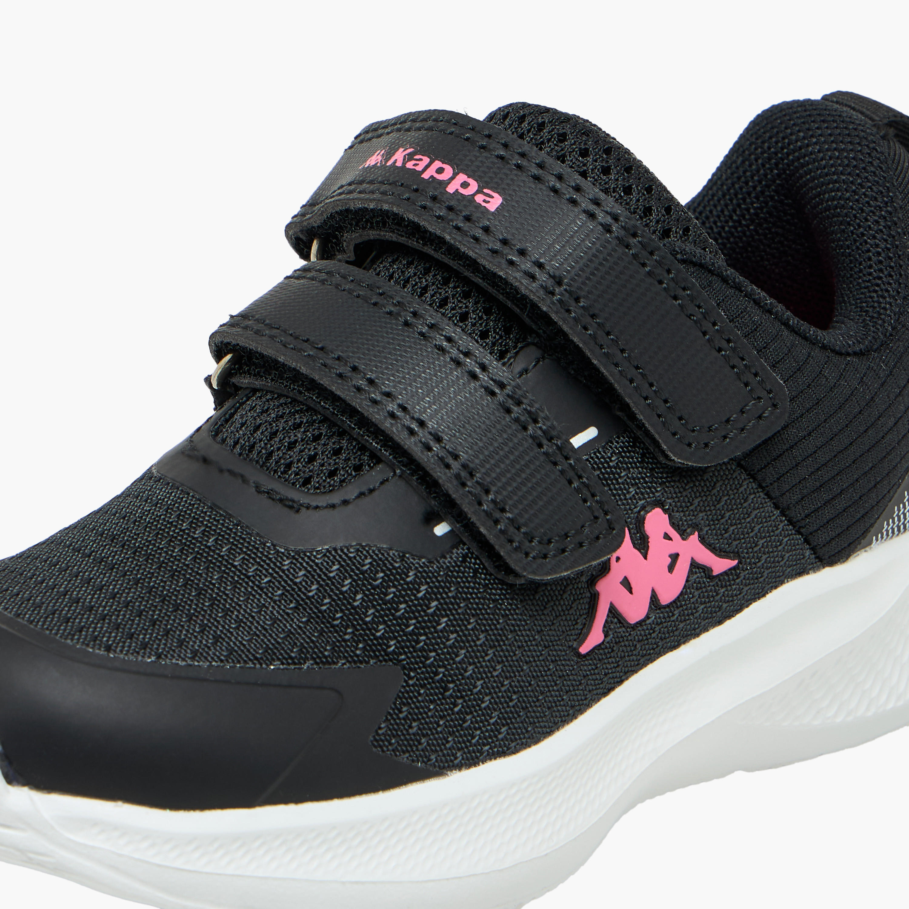 حذاء رياضي بشريط إغلاق لاصق وطبعات شعار للبنات من كابا-girls-shoes-sneakers-image-7